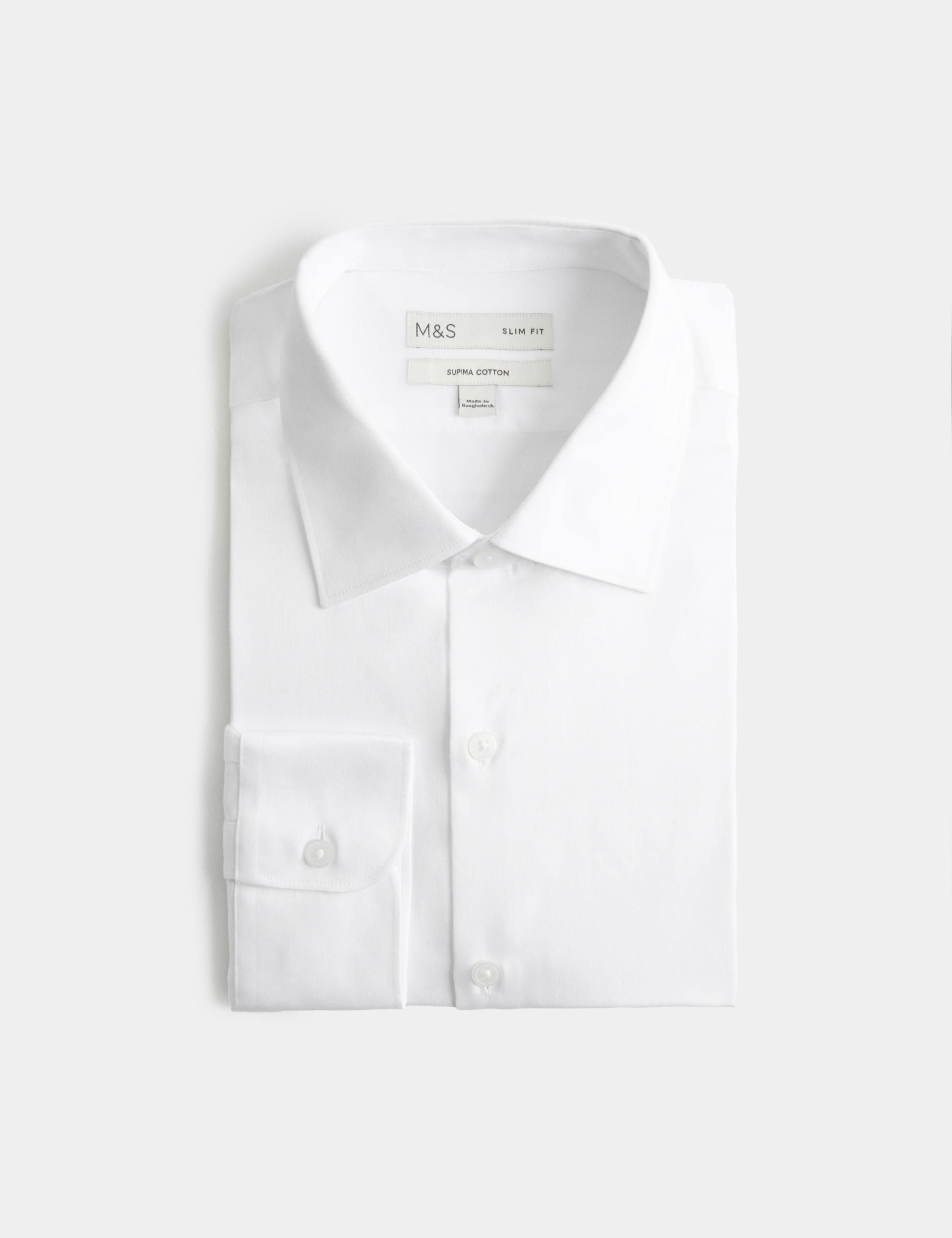 Slim Fit Pure Cotton Shirt 2 of 8