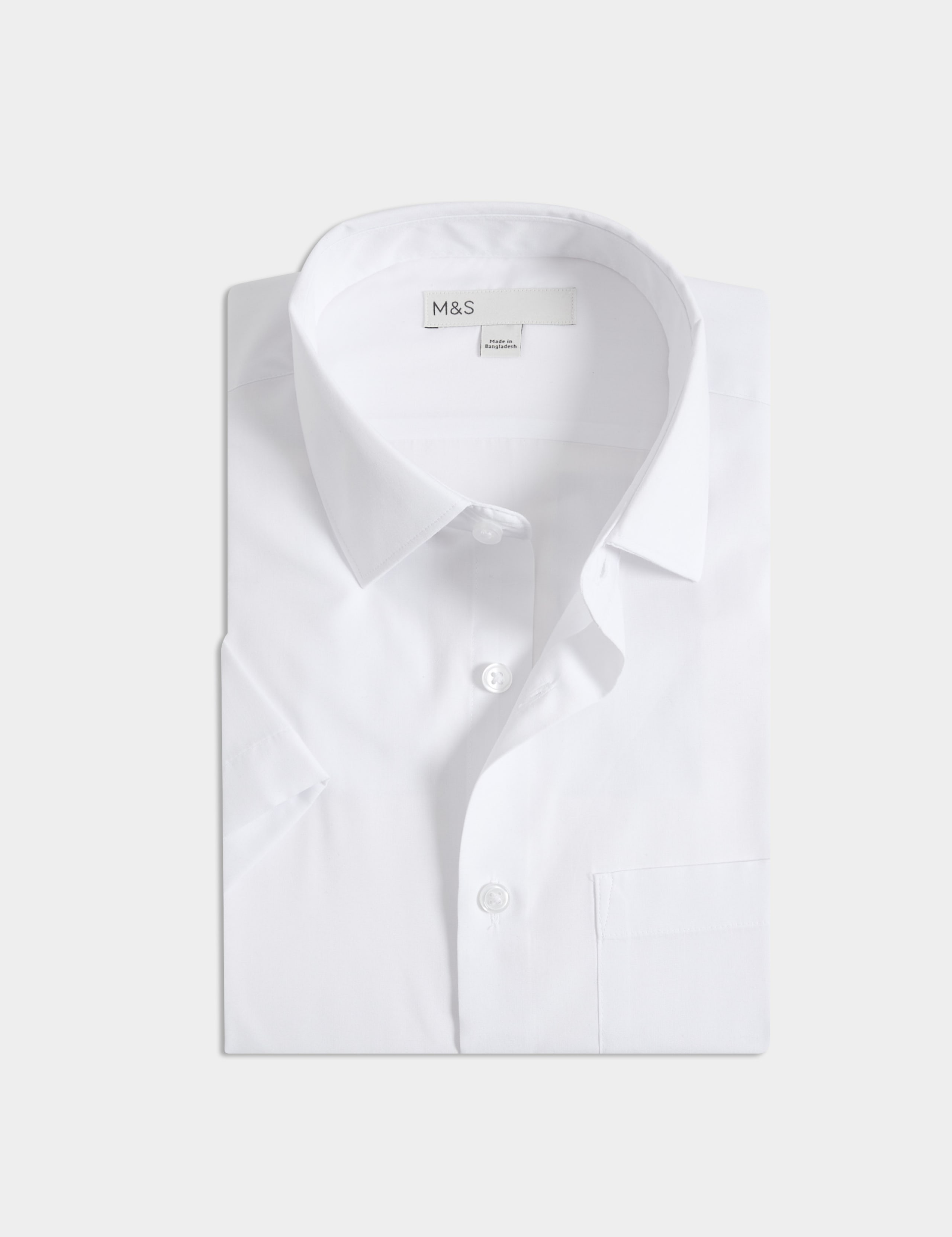 Regular Fit Cotton Blend Short Sleeve Shirt 2 of 5