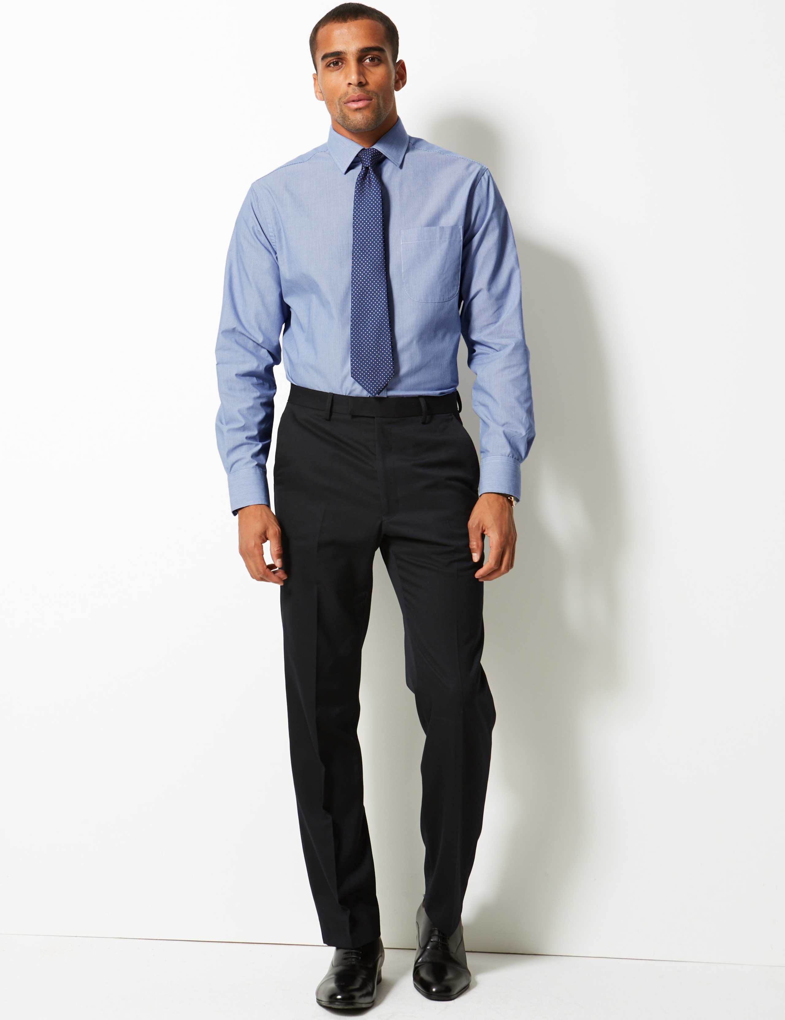 2 Pack Regular Fit Shirts with Tie 5 of 6