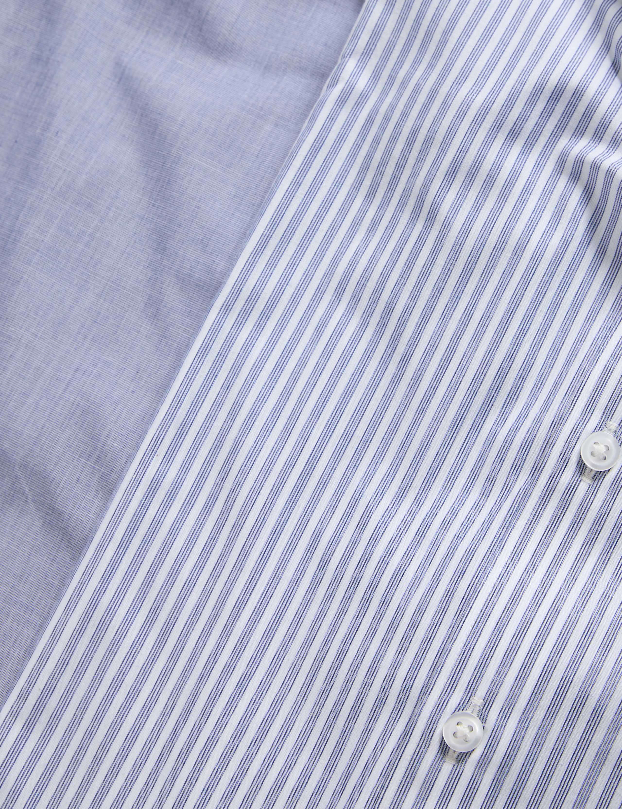 2pk Regular Fit Striped Short Sleeve Shirts 2 of 5