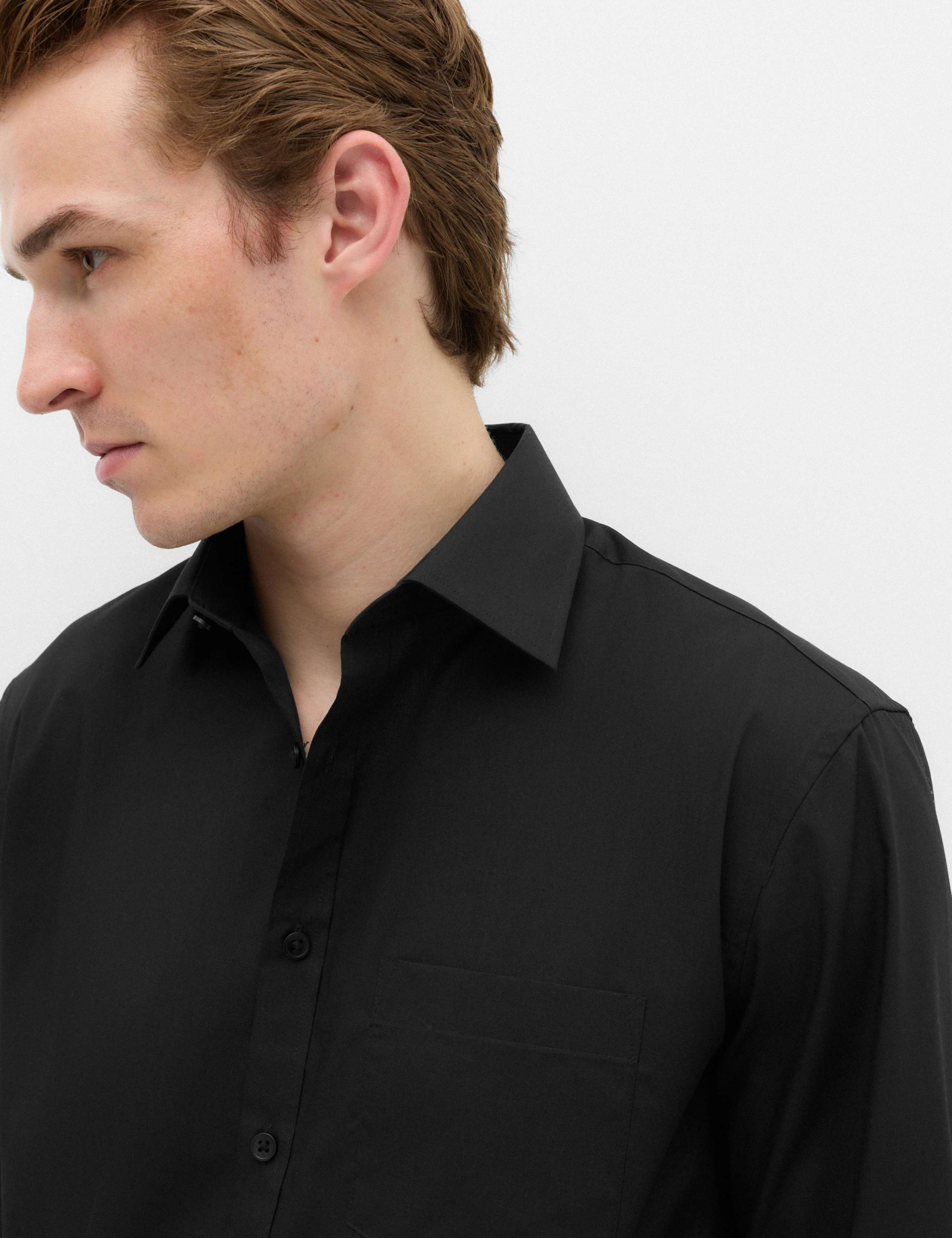 3 Pack Slim Fit Cotton Blend Shirts 3 of 6