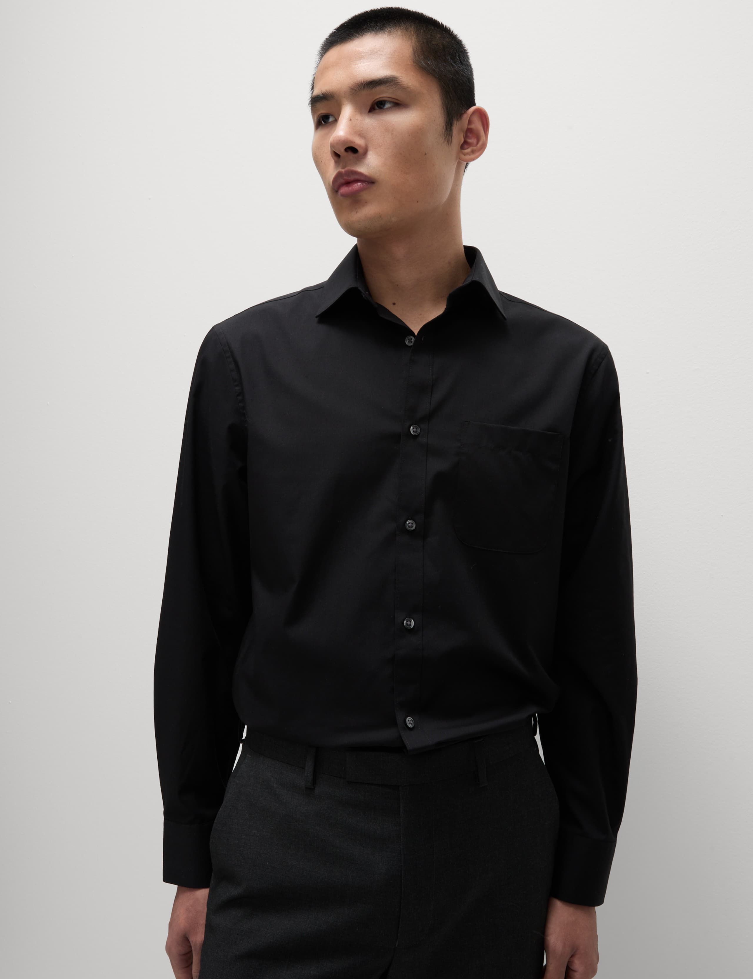 3pk Regular Fit Easy Iron Long Sleeve Shirts 2 of 6