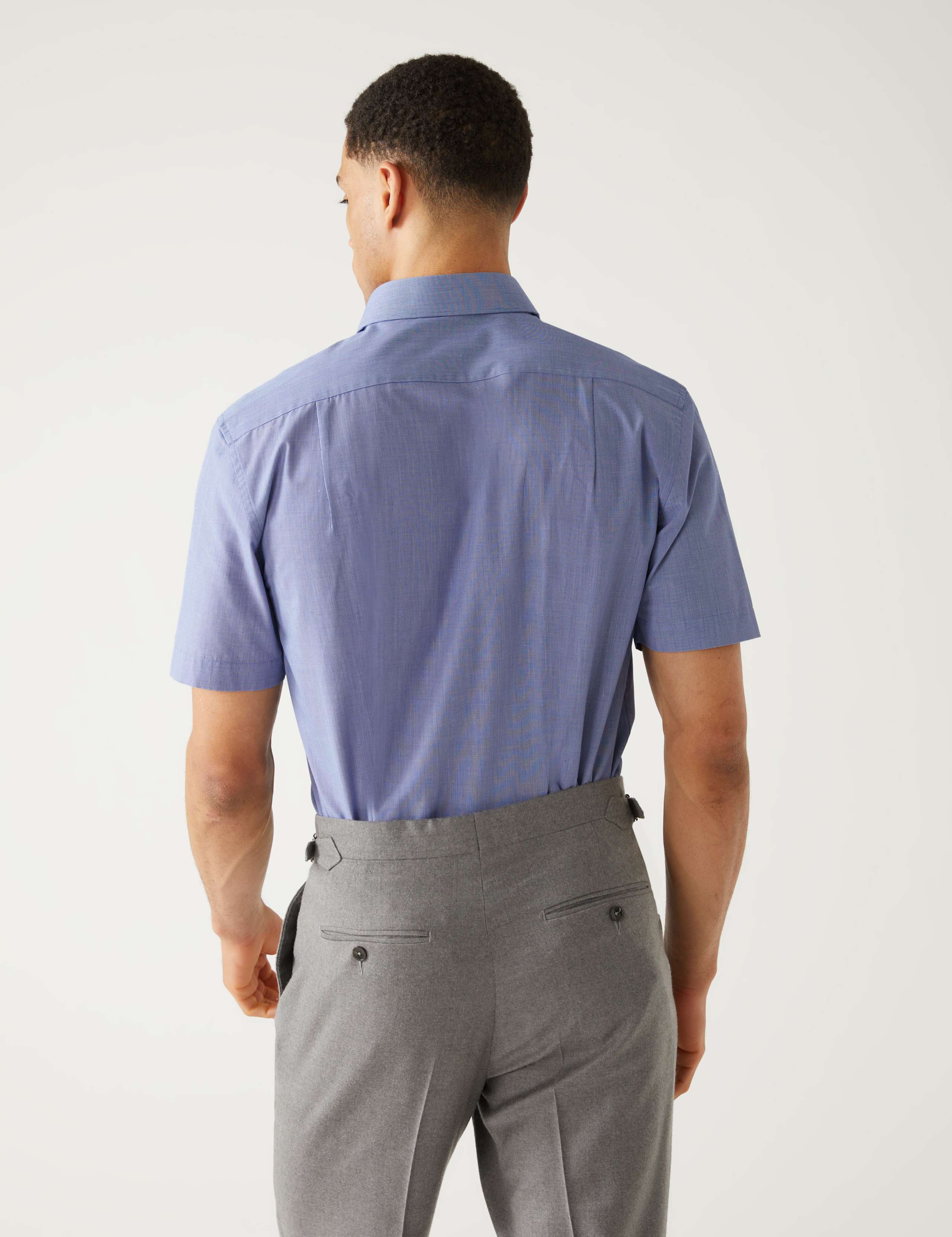 2 Pack Regular Fit Geometric Short Sleeve Shirts 6 of 6