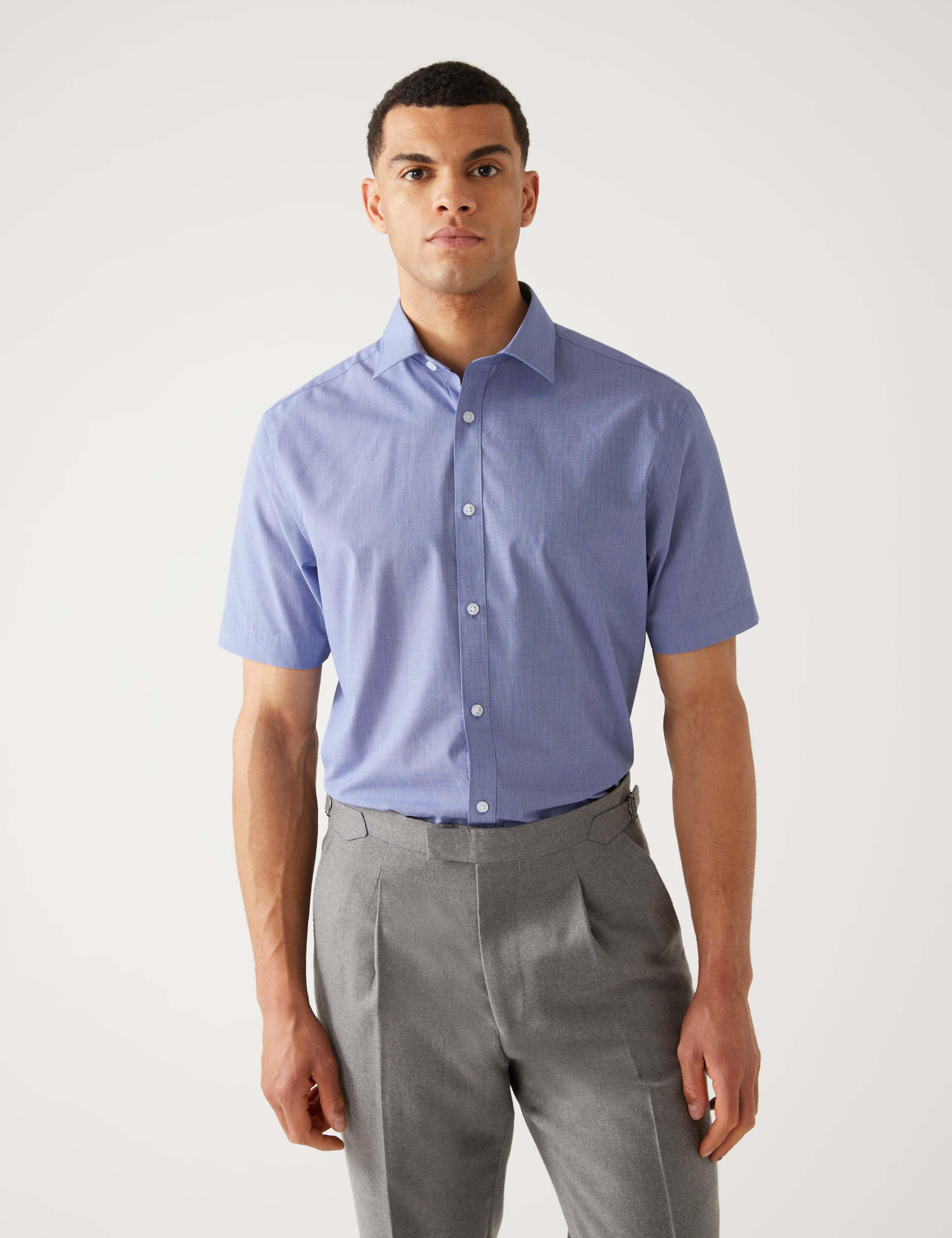 2 Pack Regular Fit Geometric Short Sleeve Shirts 2 of 6