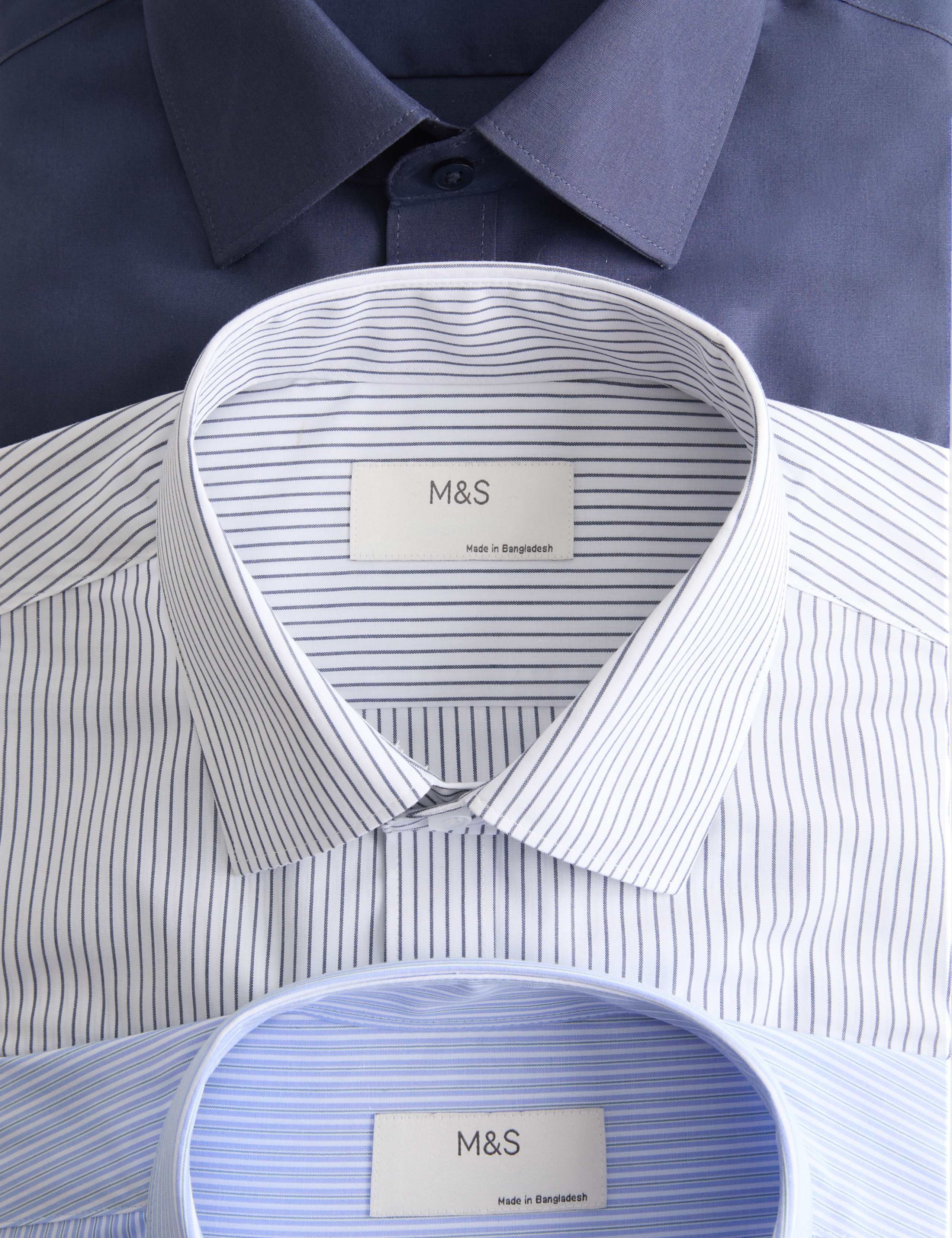 3 Pack Regular Fit Long Sleeve Shirts 6 of 6