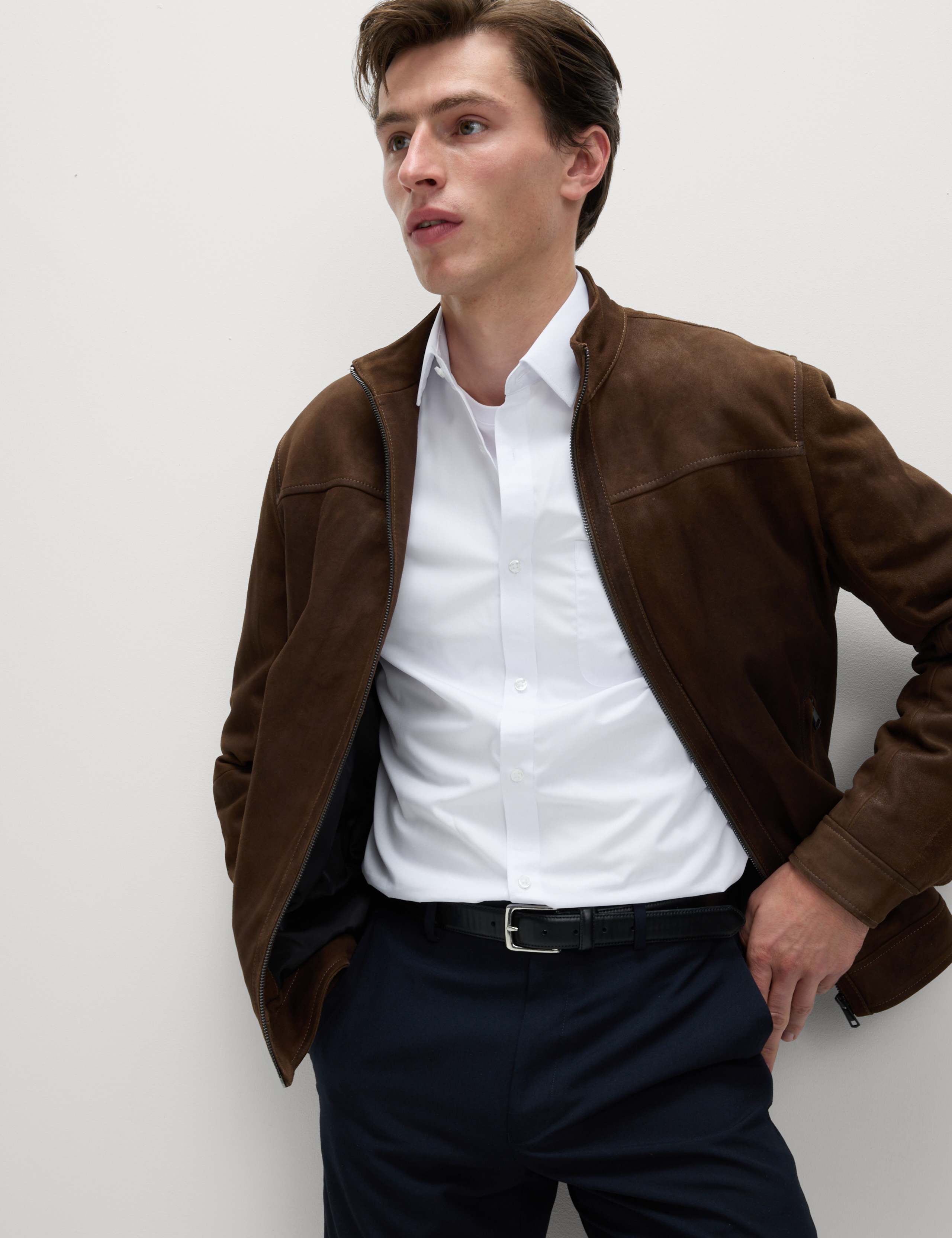 3 Pack Slim Fit Easy Iron Long Sleeve Shirts 5 of 7