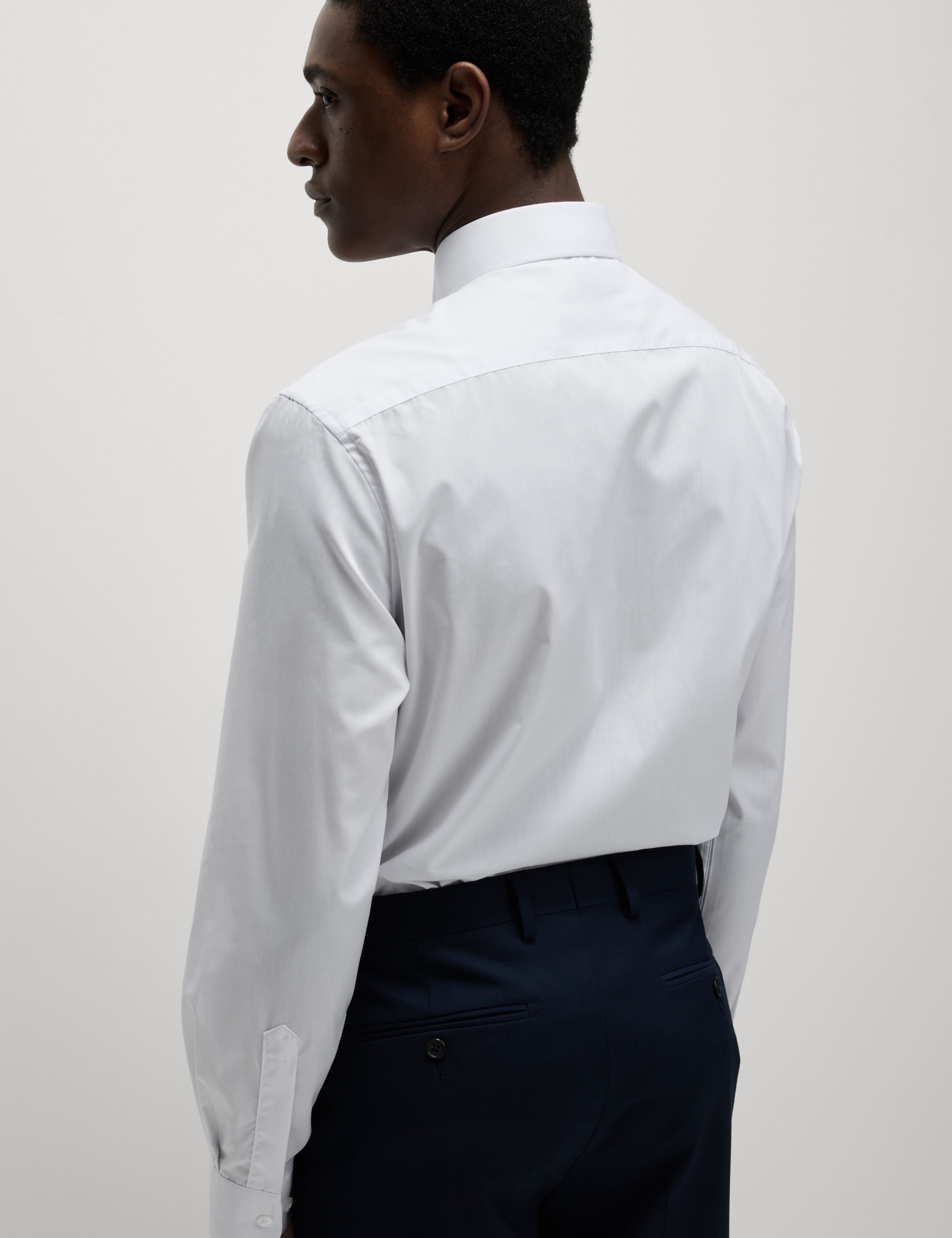 3 Pack Tailored Fit Easy Iron Long Sleeve Shirts 6 of 8