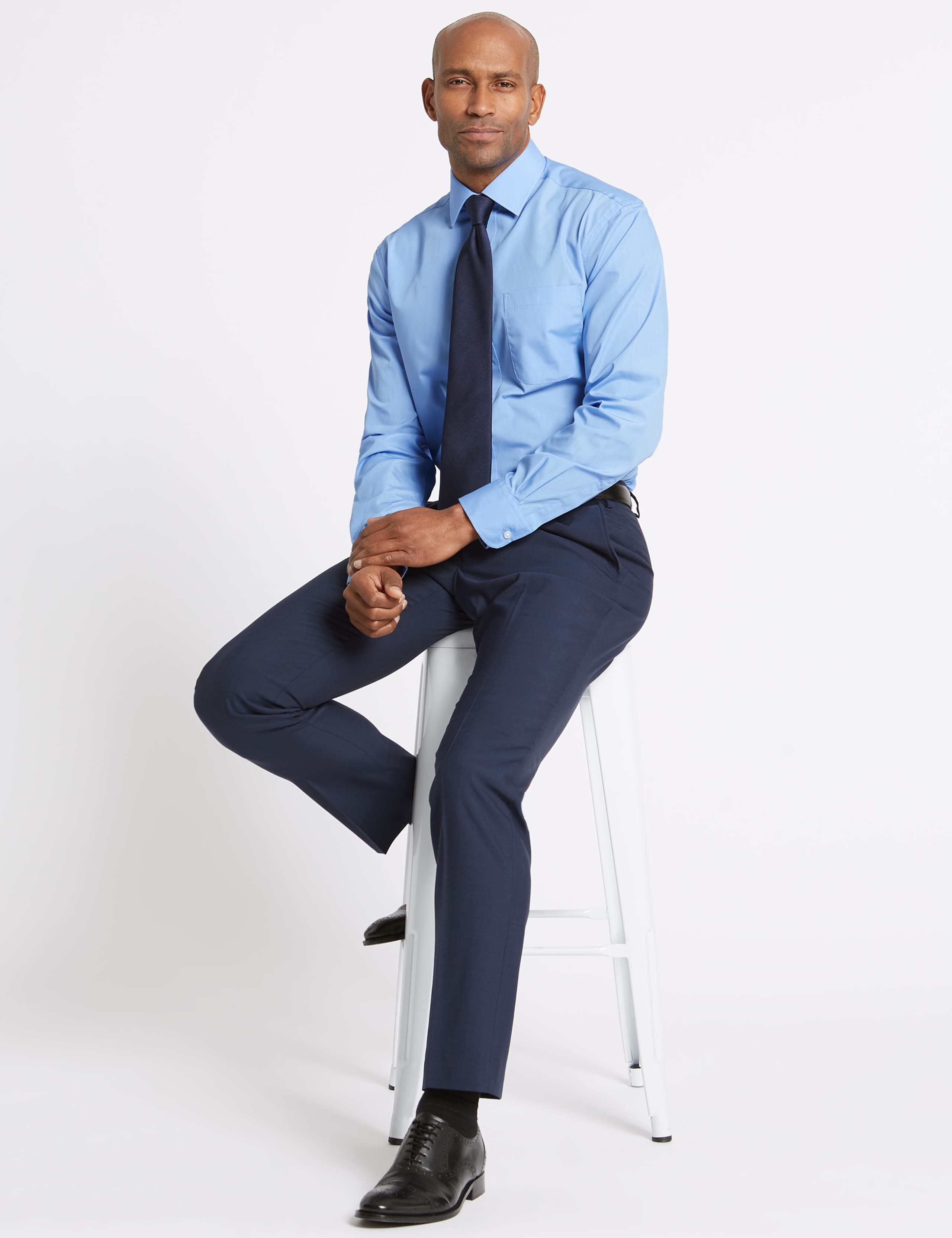 2in Longer 3 Pack Regular Fit Shirts 3 of 6