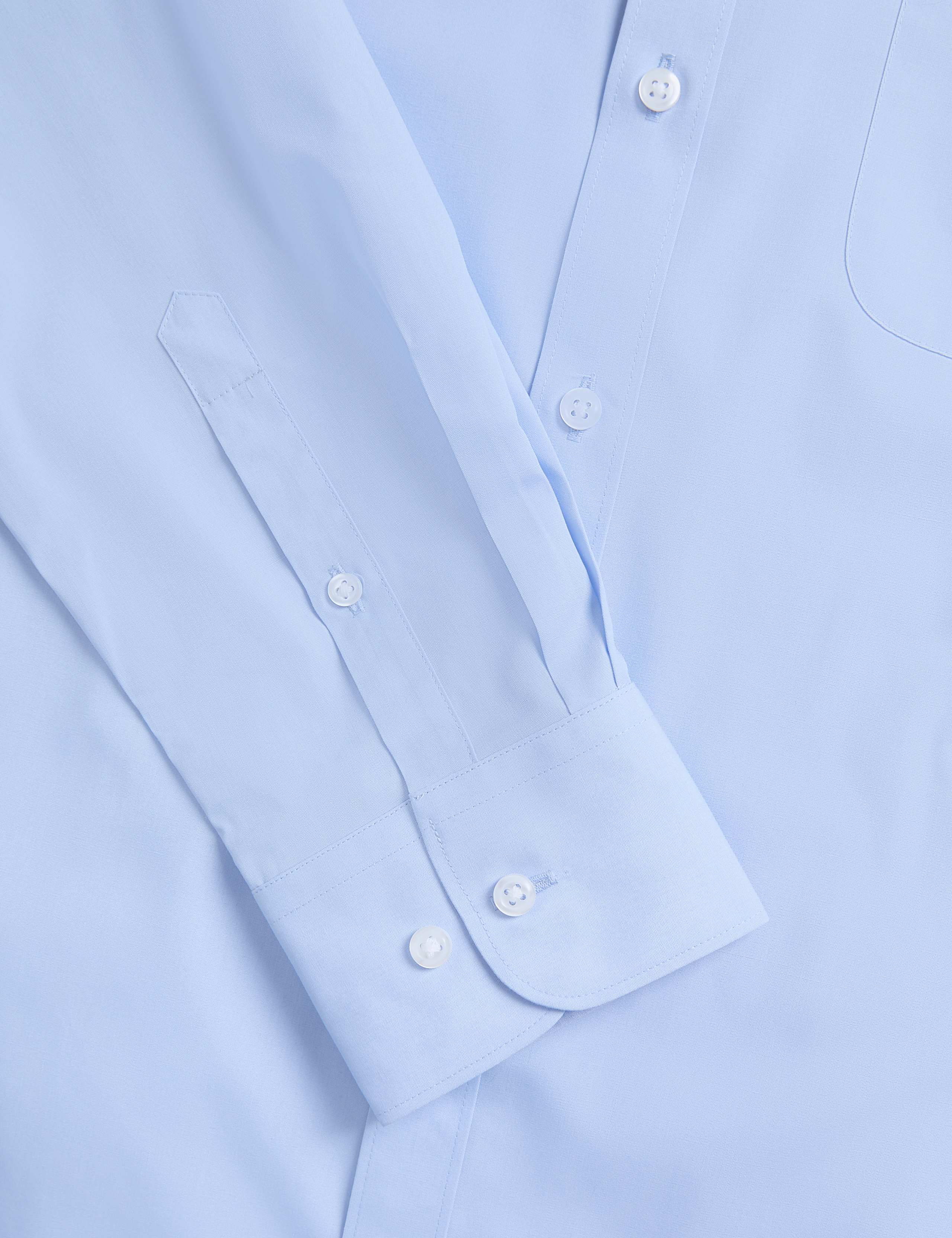 2pk Skinny Fit Easy Iron Cotton Blend Shirts 3 of 7