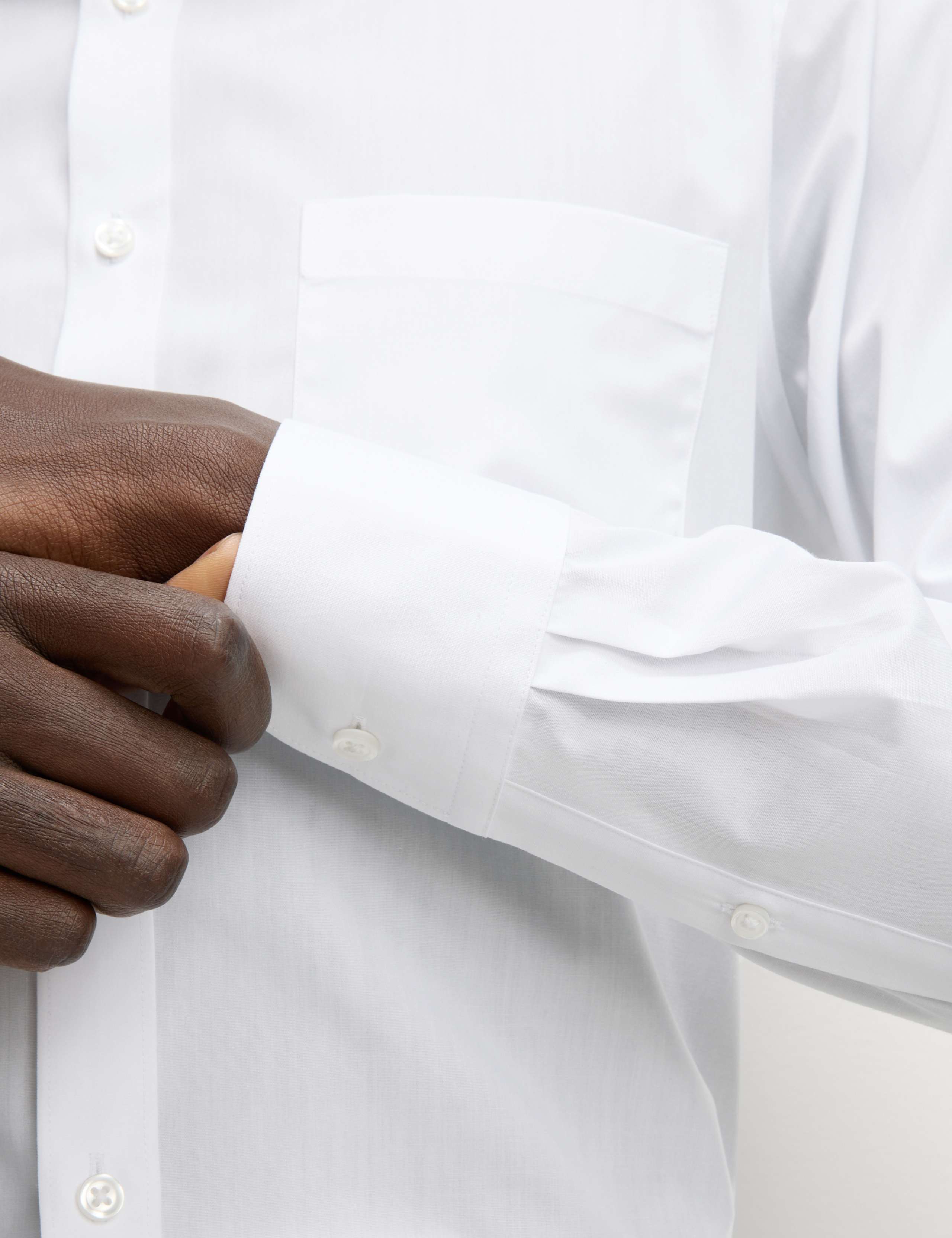 2 Pack Skinny Fit Easy Iron Cotton Blend Shirts 7 of 7