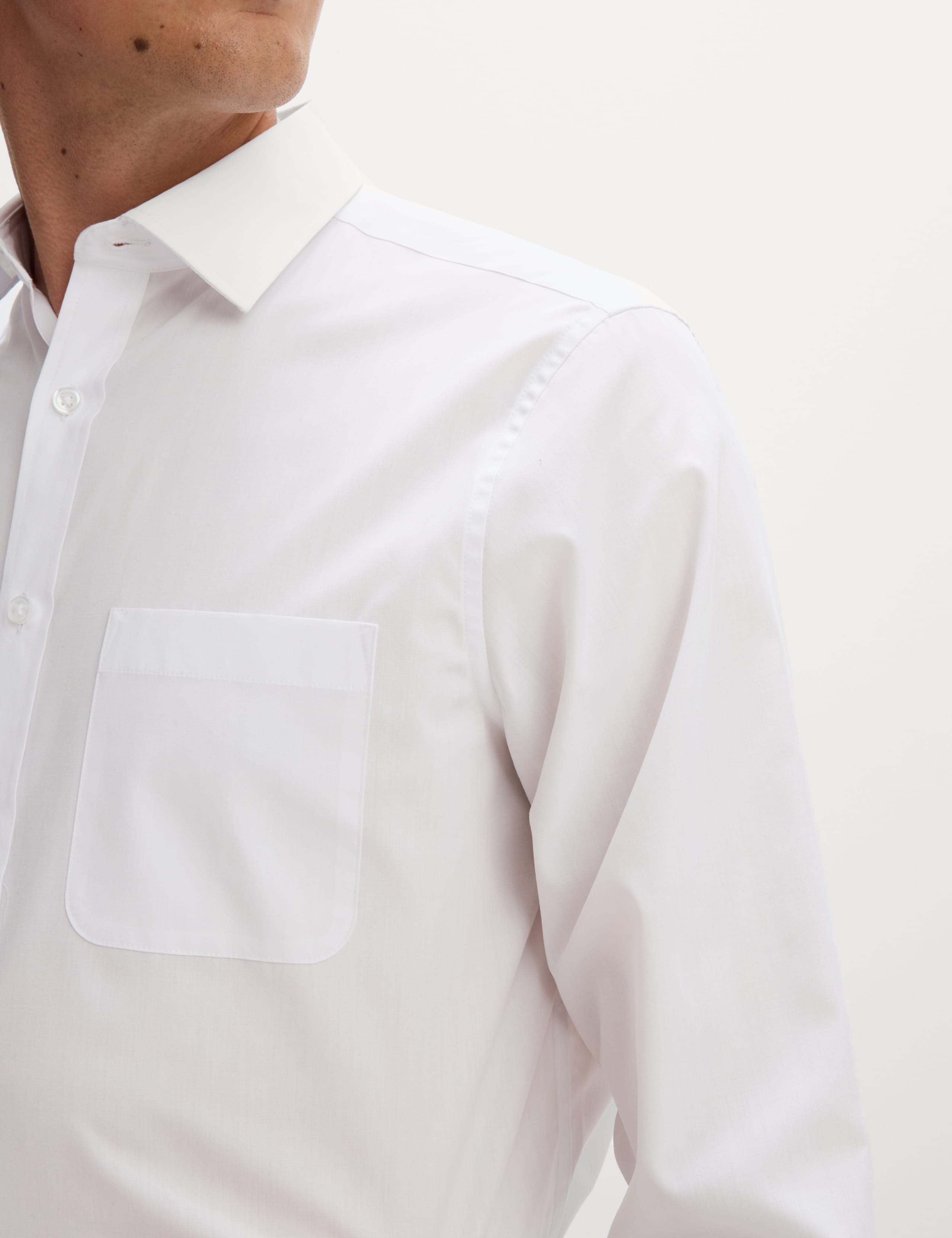 2 Inch Shorter 3 Pack Cotton Blend Shirts 3 of 7