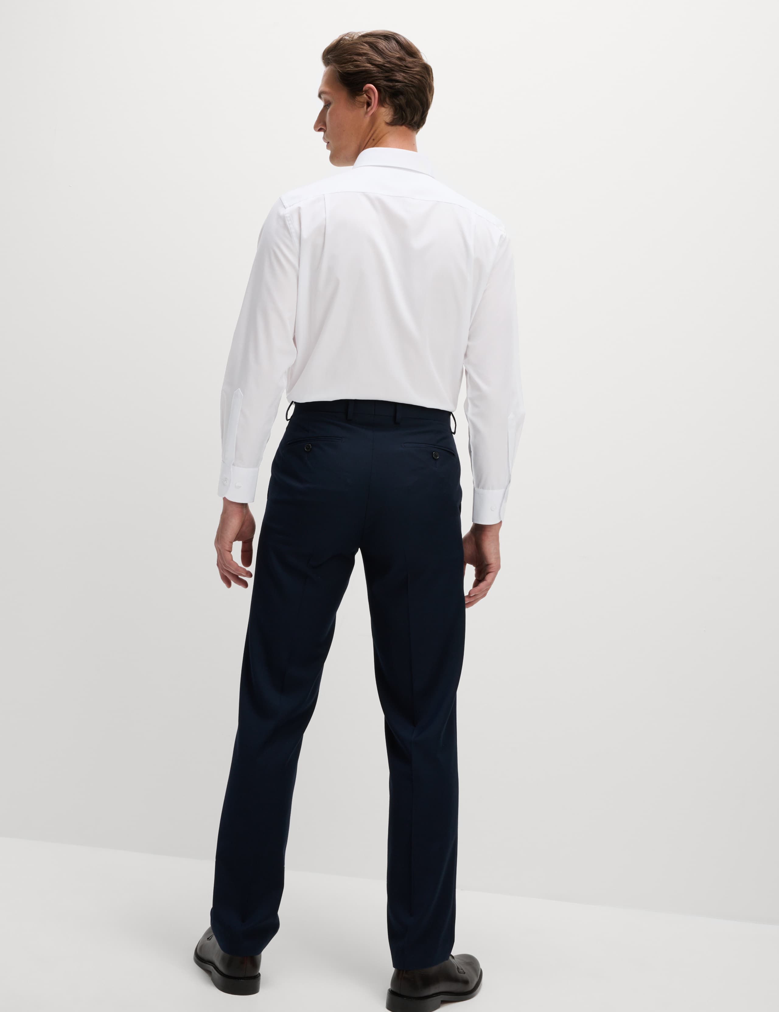 2 Inch Shorter 3 Pack Cotton Blend Shirts 6 of 7