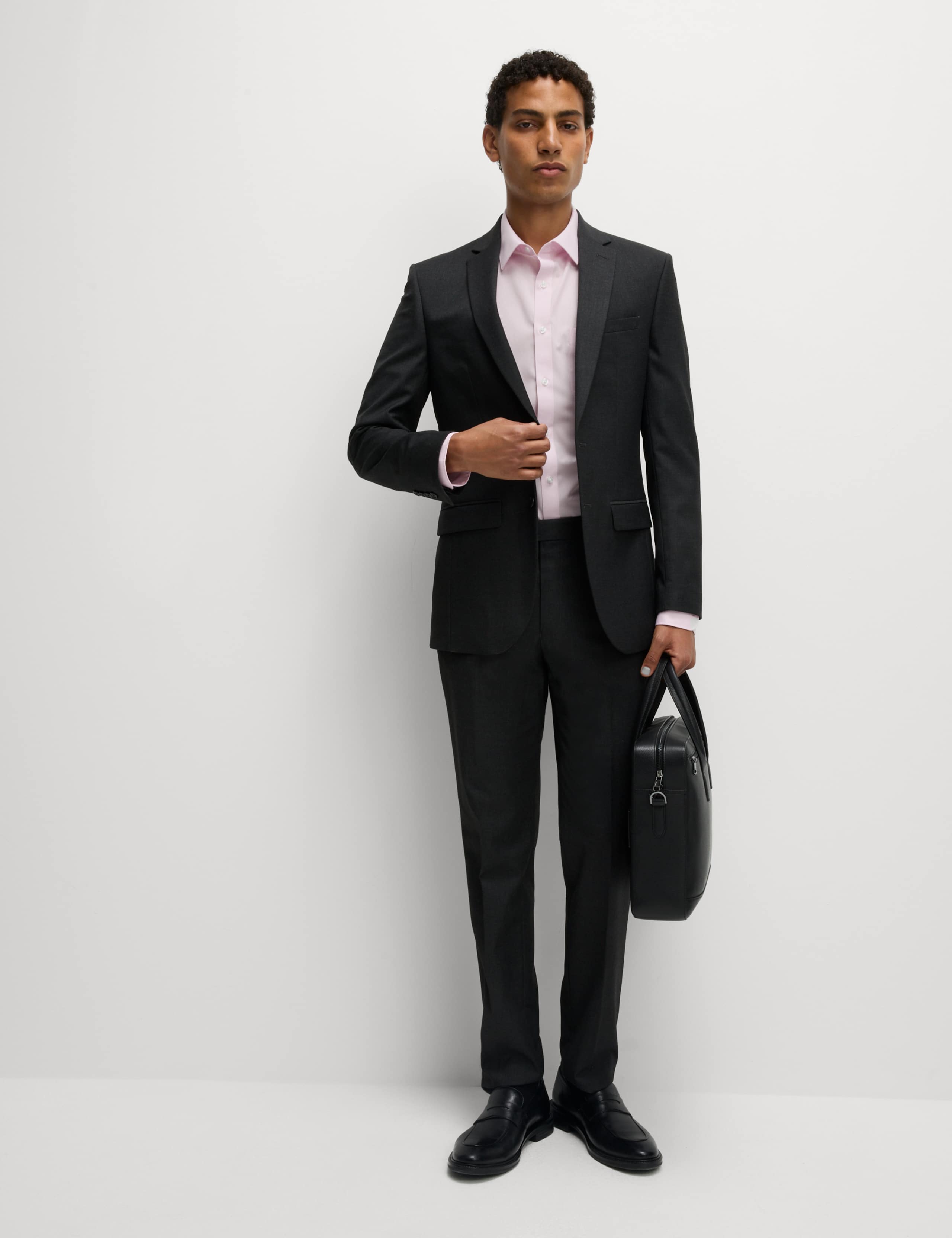 3 Pack Slim Fit Easy Iron Shirts 5 of 7