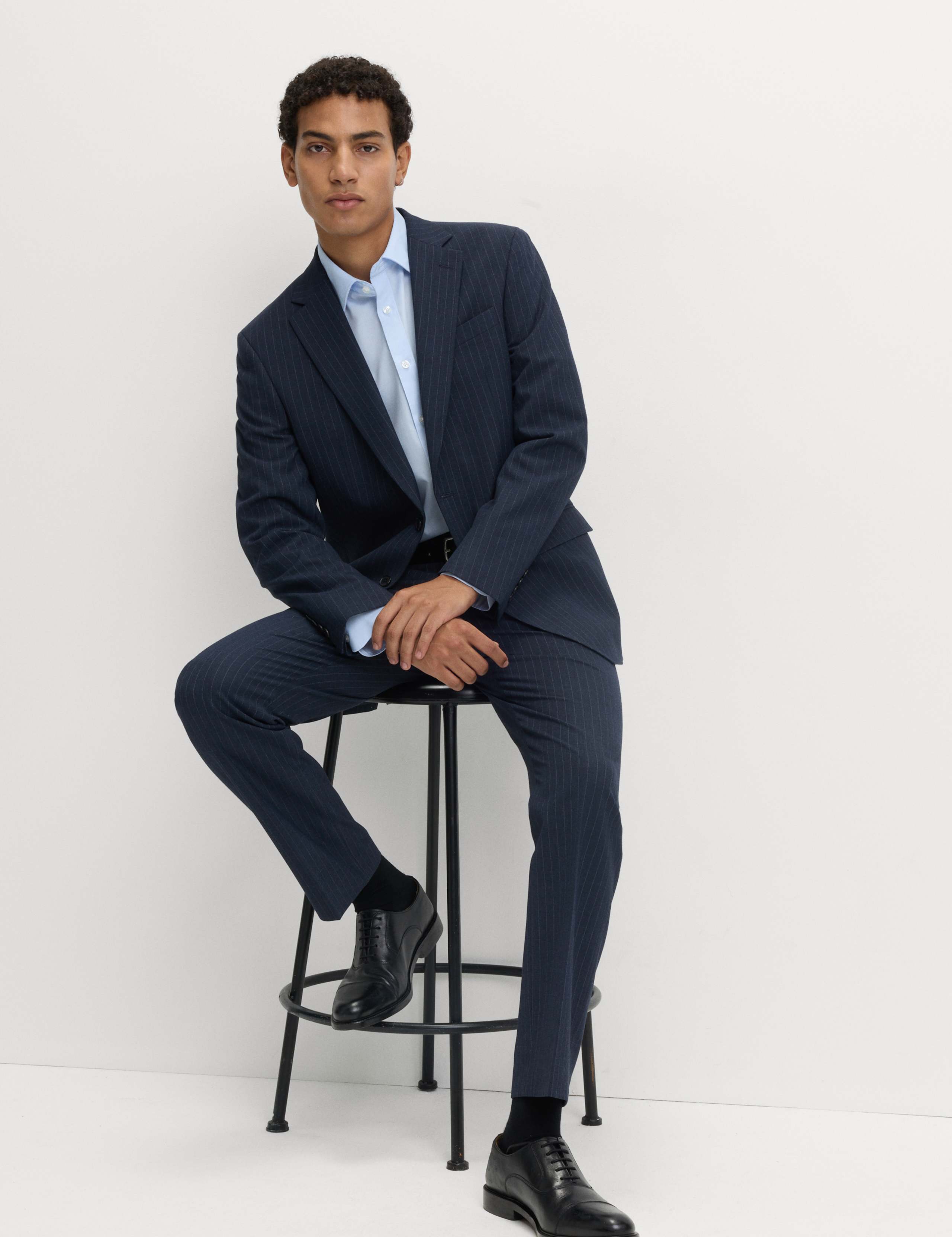 3 Pack Regular Fit Easy Iron Long Sleeve Shirts 5 of 7