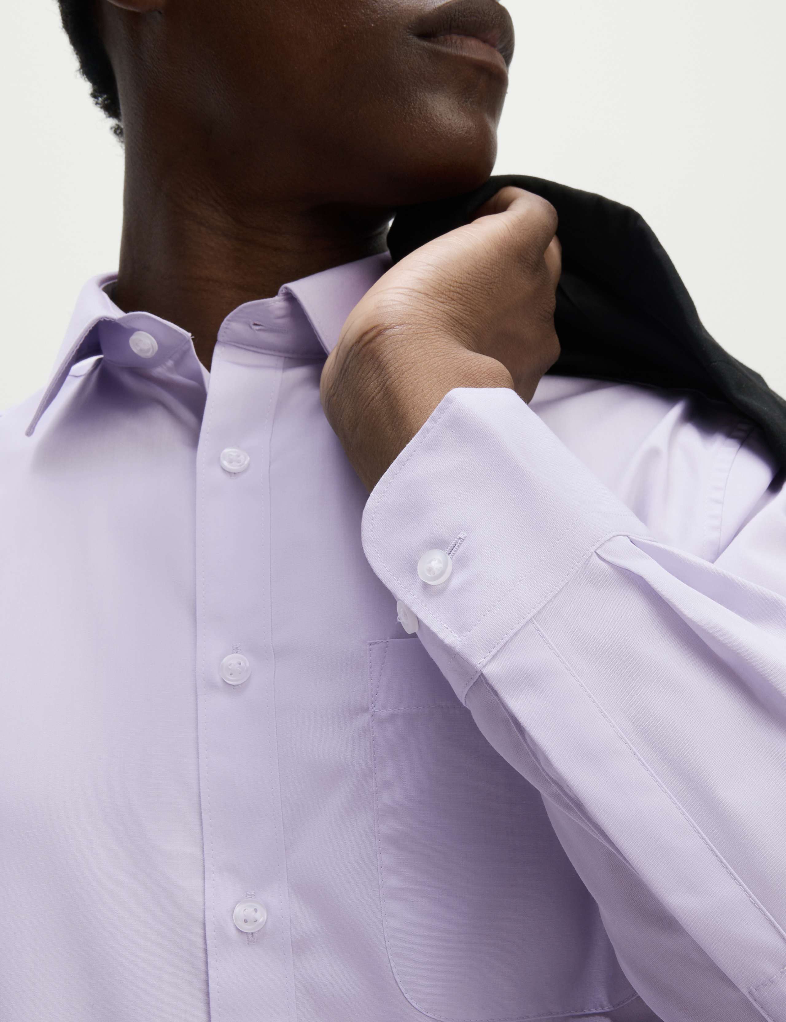 3 Pack Regular Fit Easy Iron Long Sleeve Shirts 2 of 7