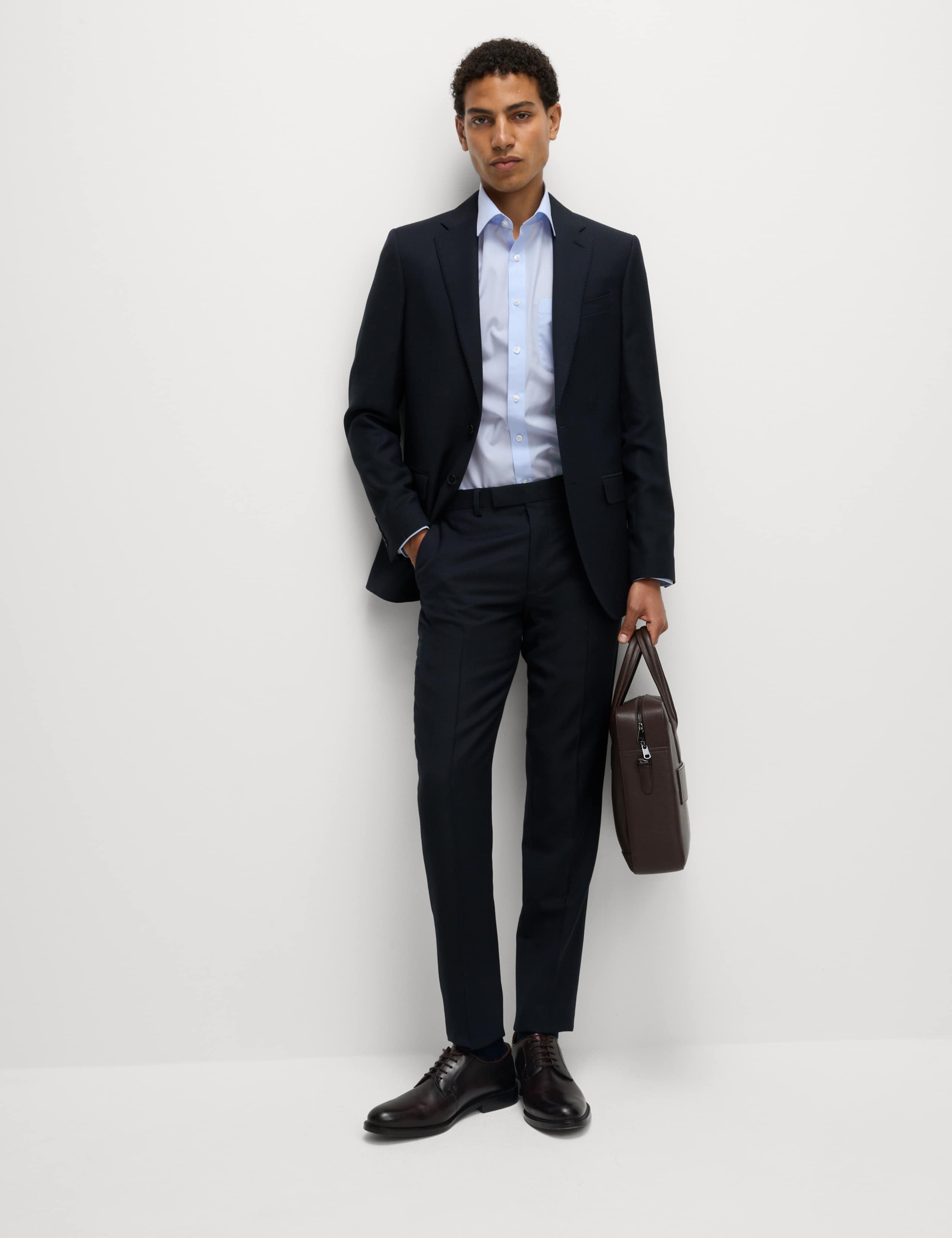 3 Pack Regular Fit Easy Iron Long Sleeve Shirts 4 of 7