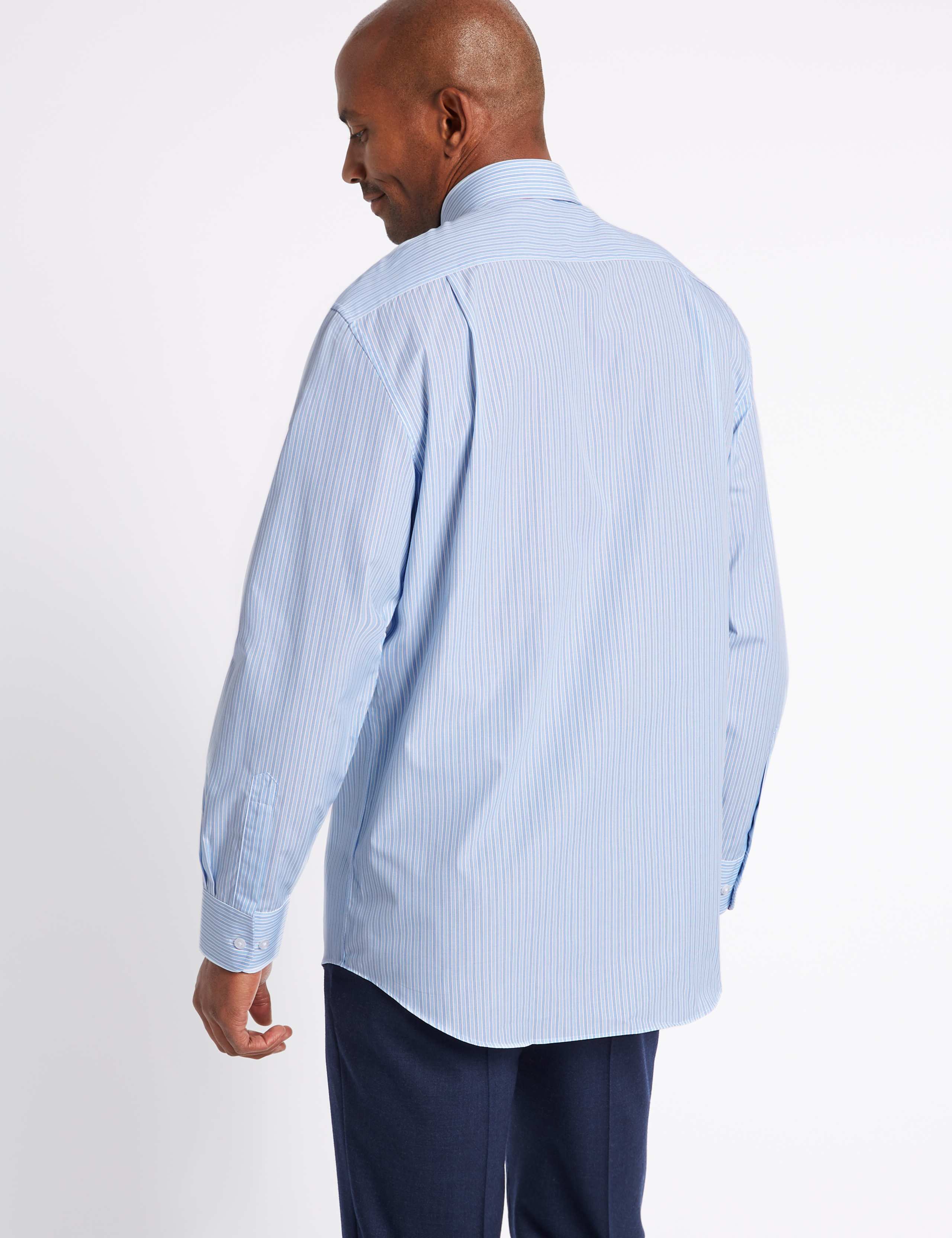 Easy to Iron Regular Fit Shirt with Tie 4 of 5