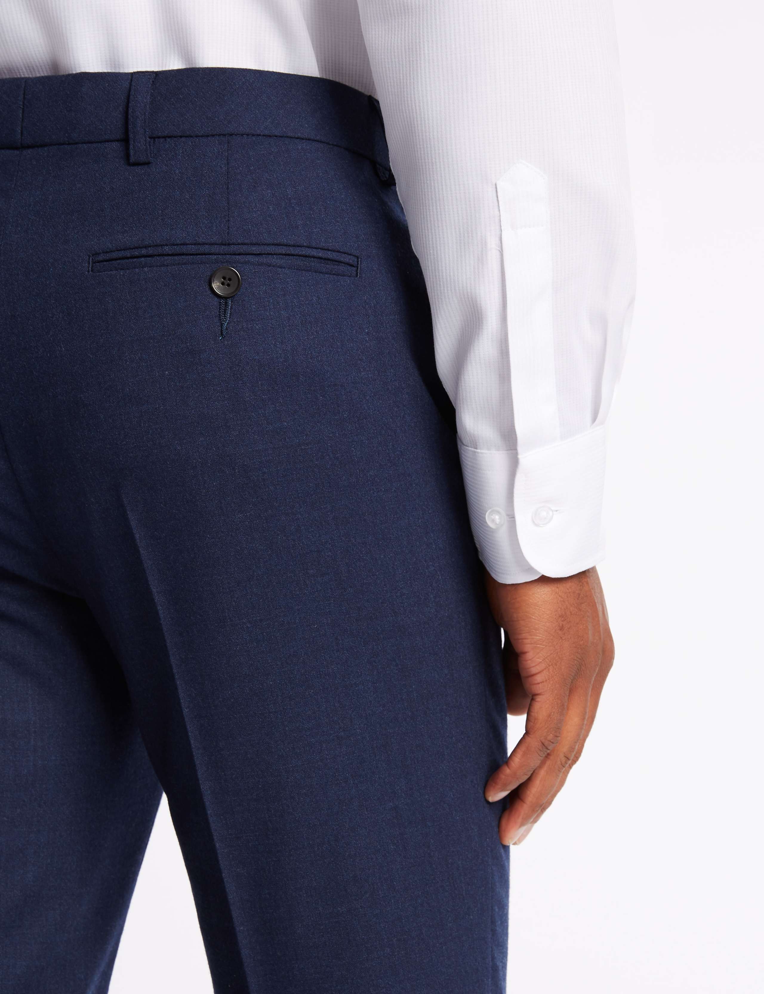 Easy to Iron Regular Fit Shirt with Tie 5 of 5
