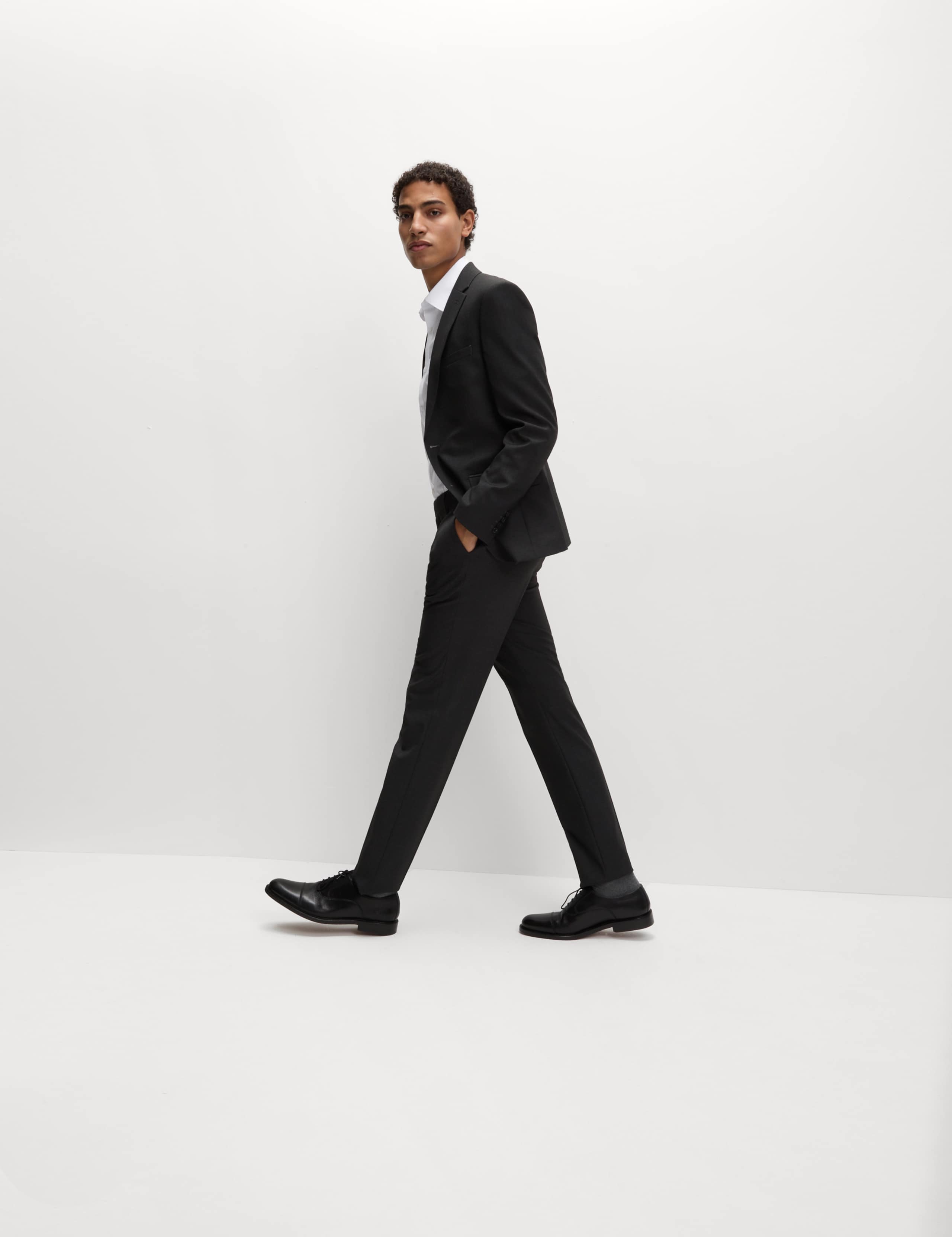 5pk Slim Fit Easy Iron Long Sleeve Shirts 5 of 5