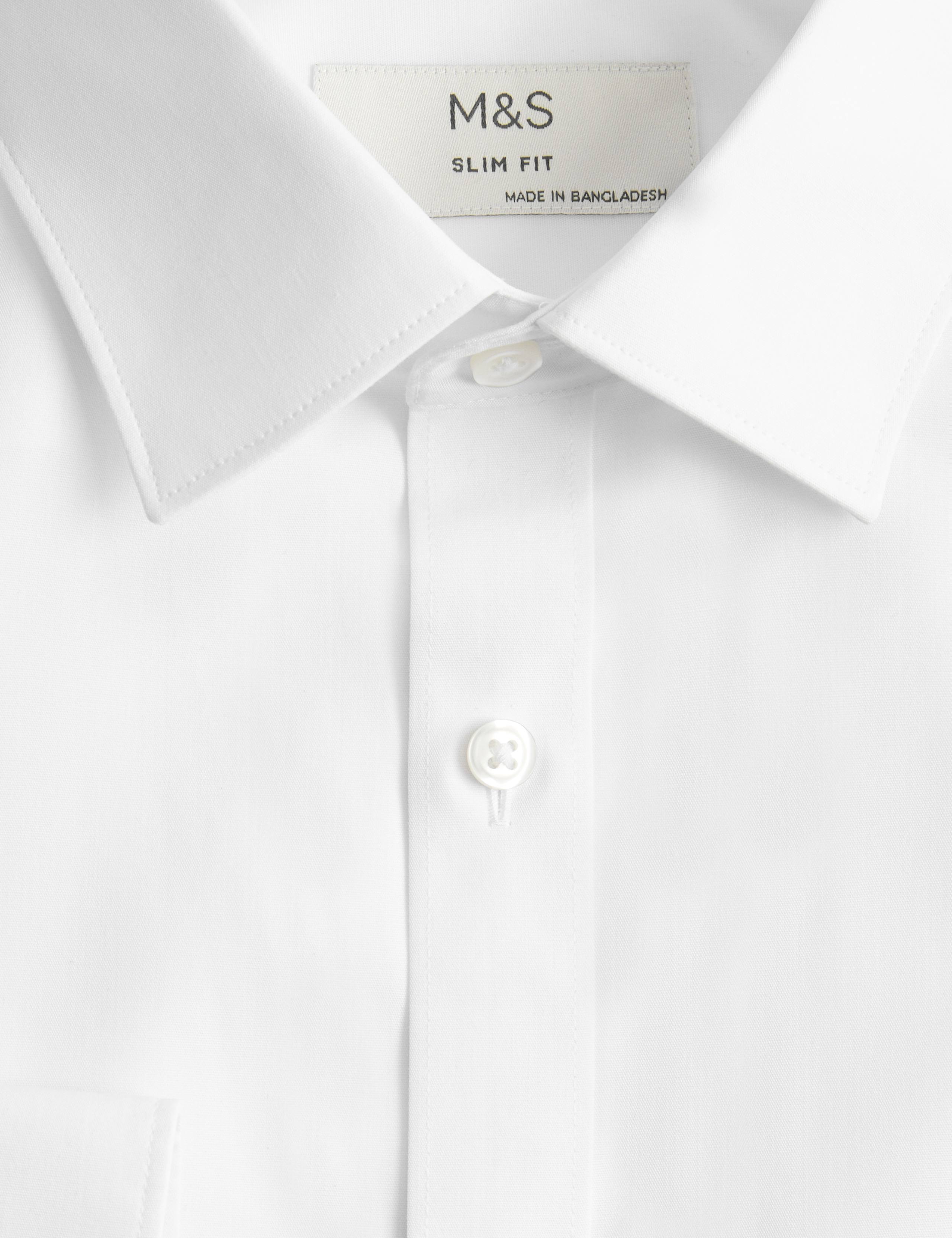 5 Pack Slim Fit Cotton Blend Shirts 7 of 7