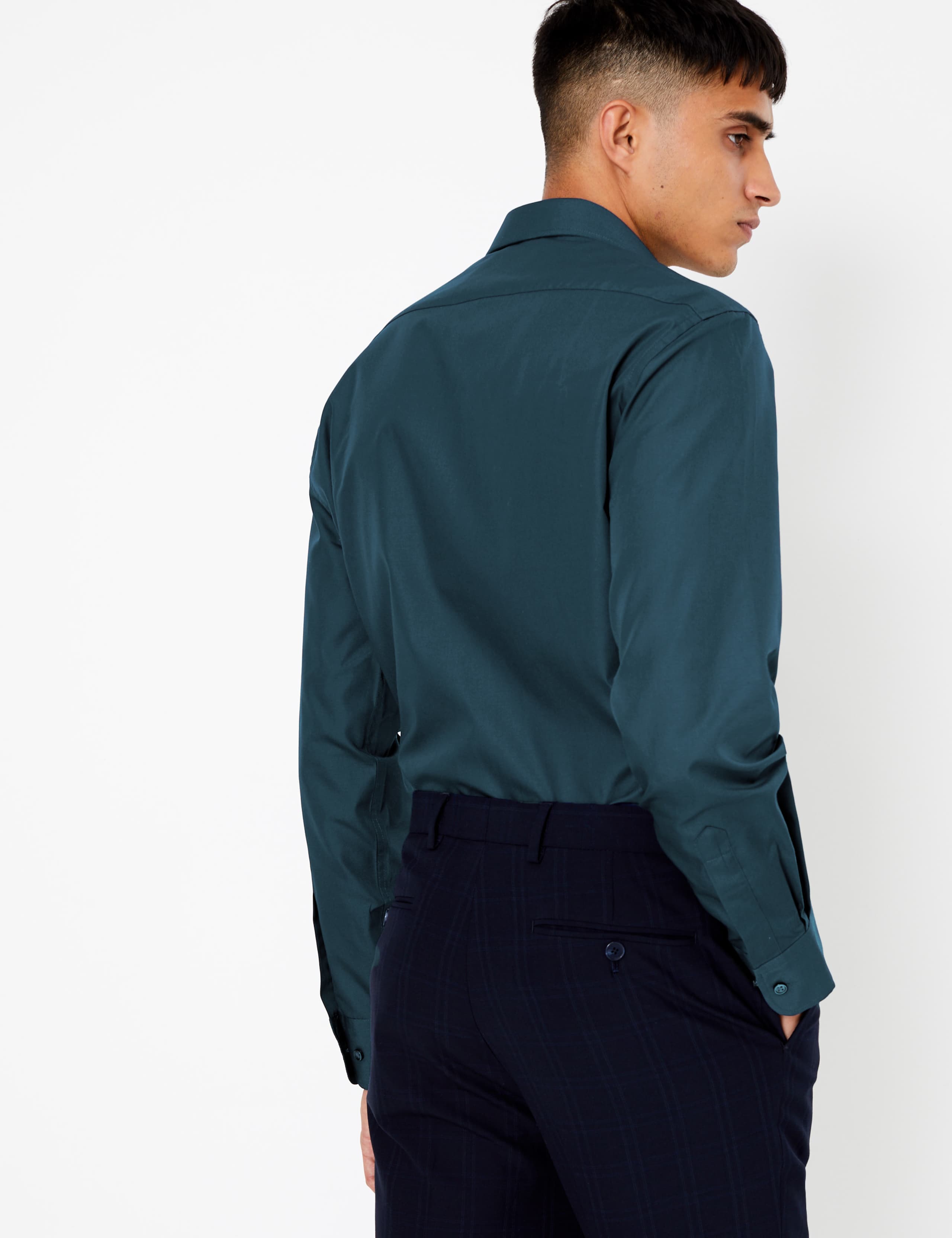 5pk Tailored Fit Long Sleeve Shirts 4 of 7