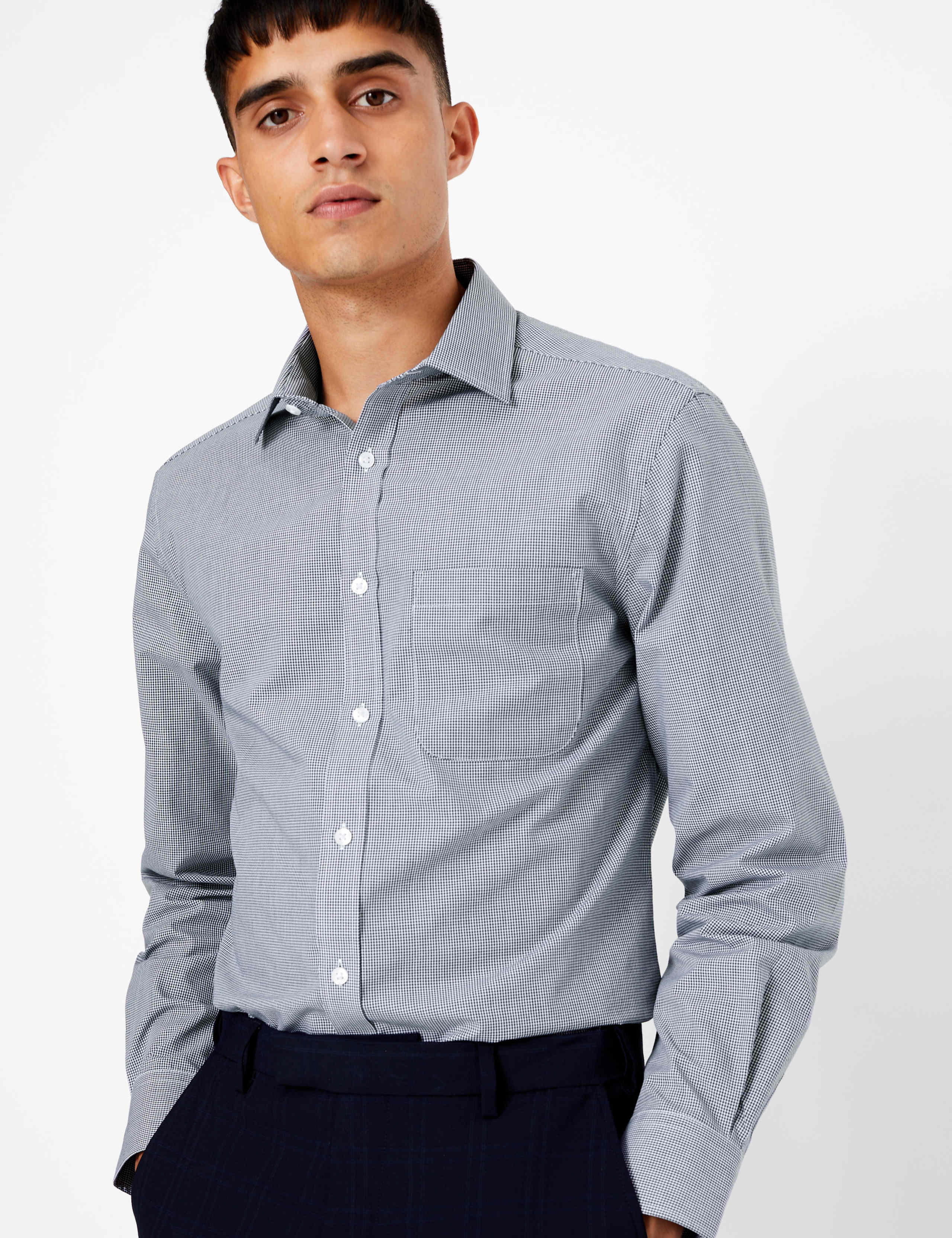 5pk Tailored Fit Long Sleeve Shirts 6 of 7