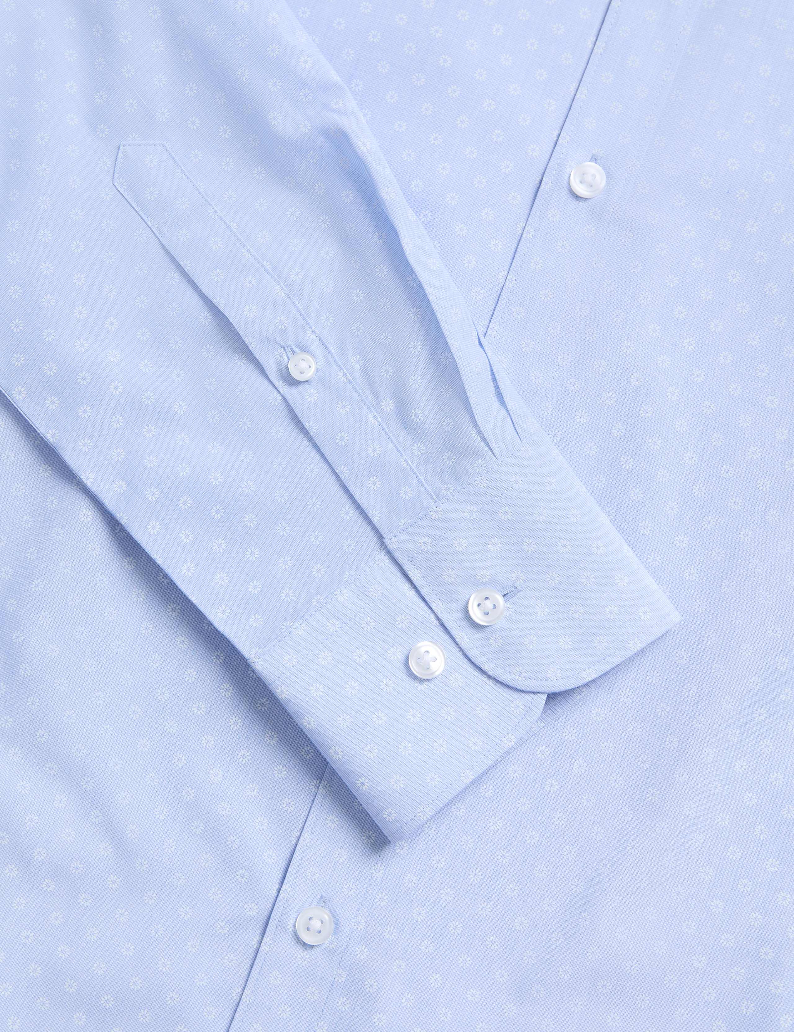 2 Pack Slim Fit Easy Iron Cotton Blend Shirts 4 of 7