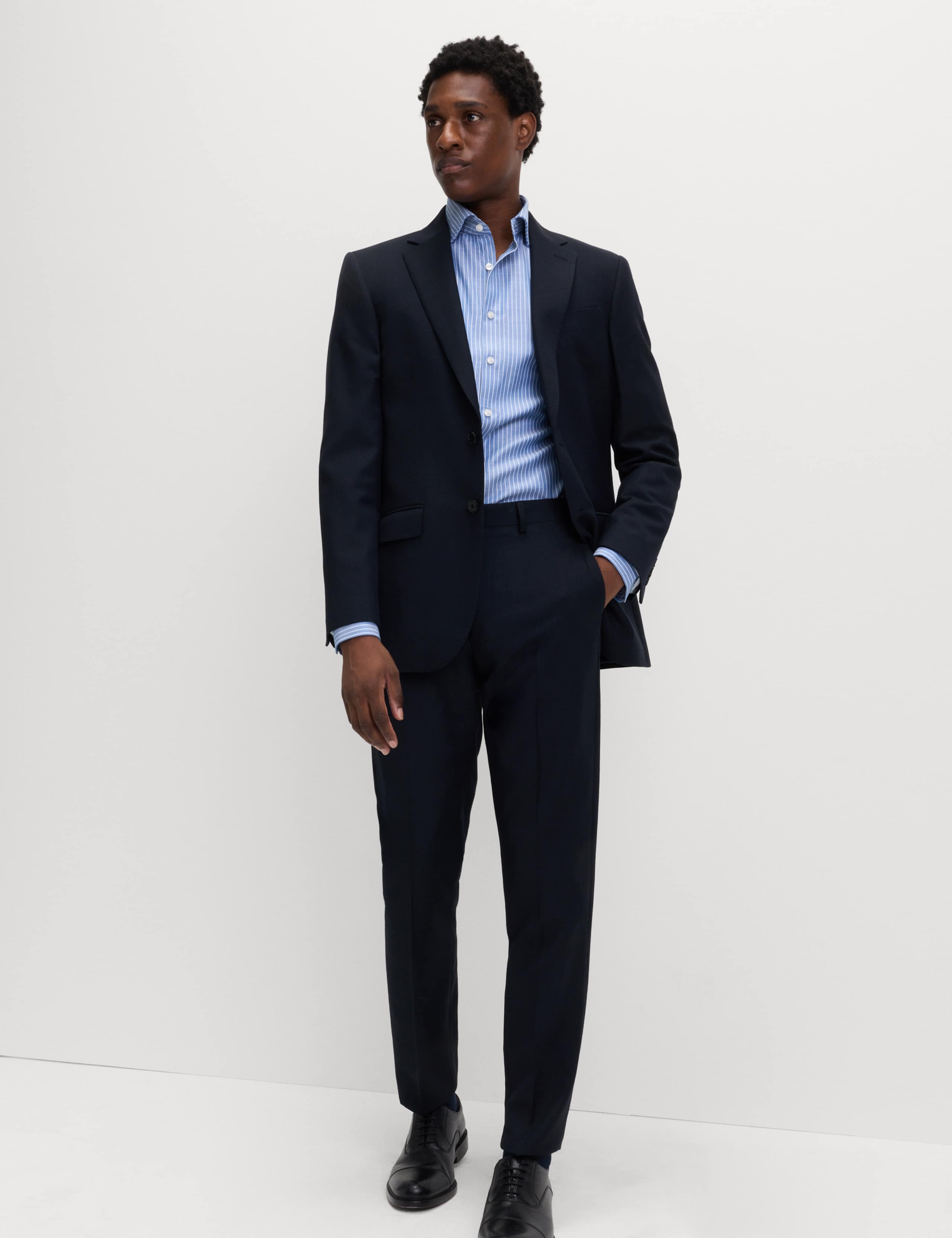 Slim Fit Pure Cotton Striped Shirt 3 of 6