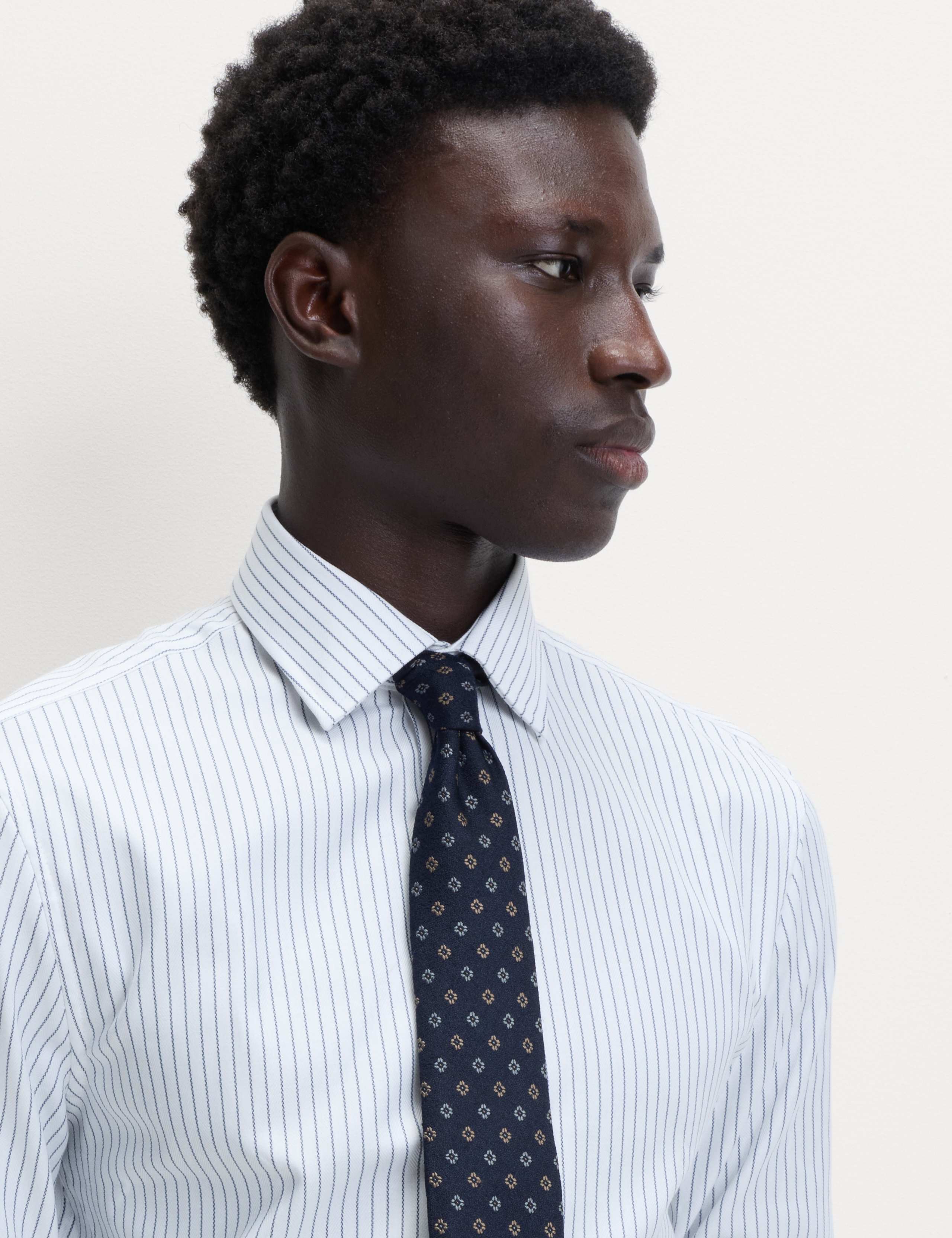 Slim Fit Pure Cotton Striped Shirt 5 of 7