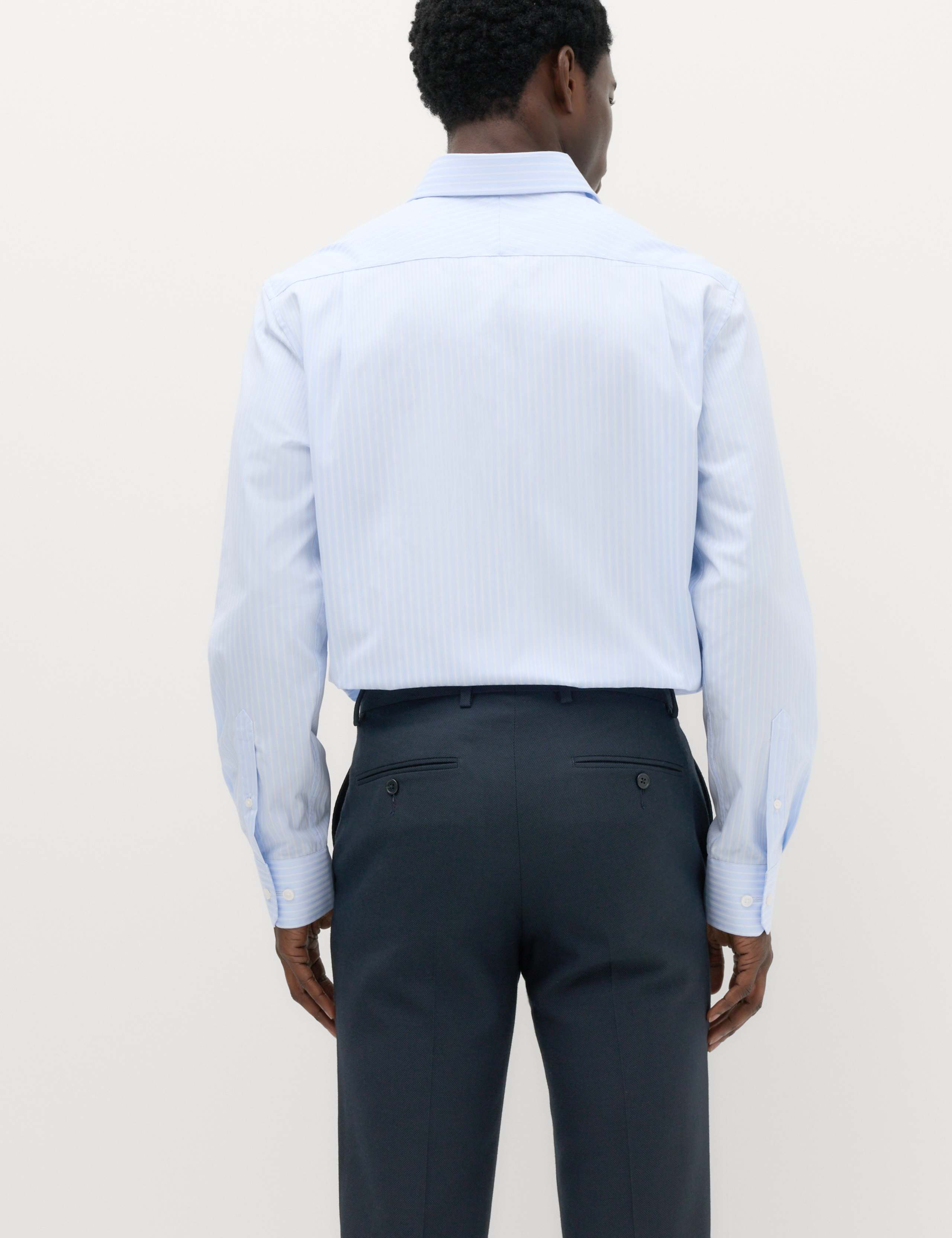 Regular Fit Luxury Cotton Striped Shirt 5 of 7