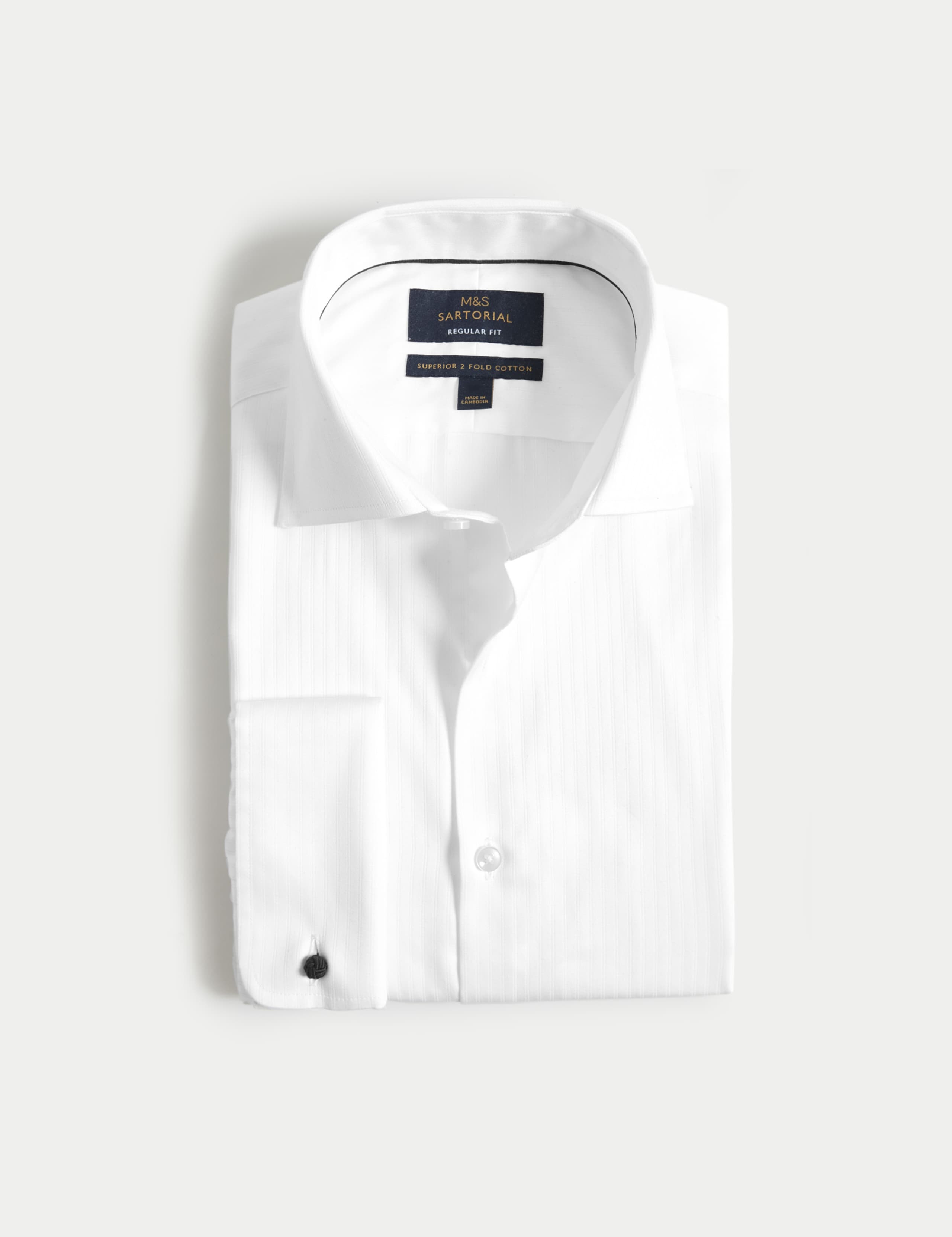 Regular Fit Luxury Cotton Striped Shirt 2 of 8