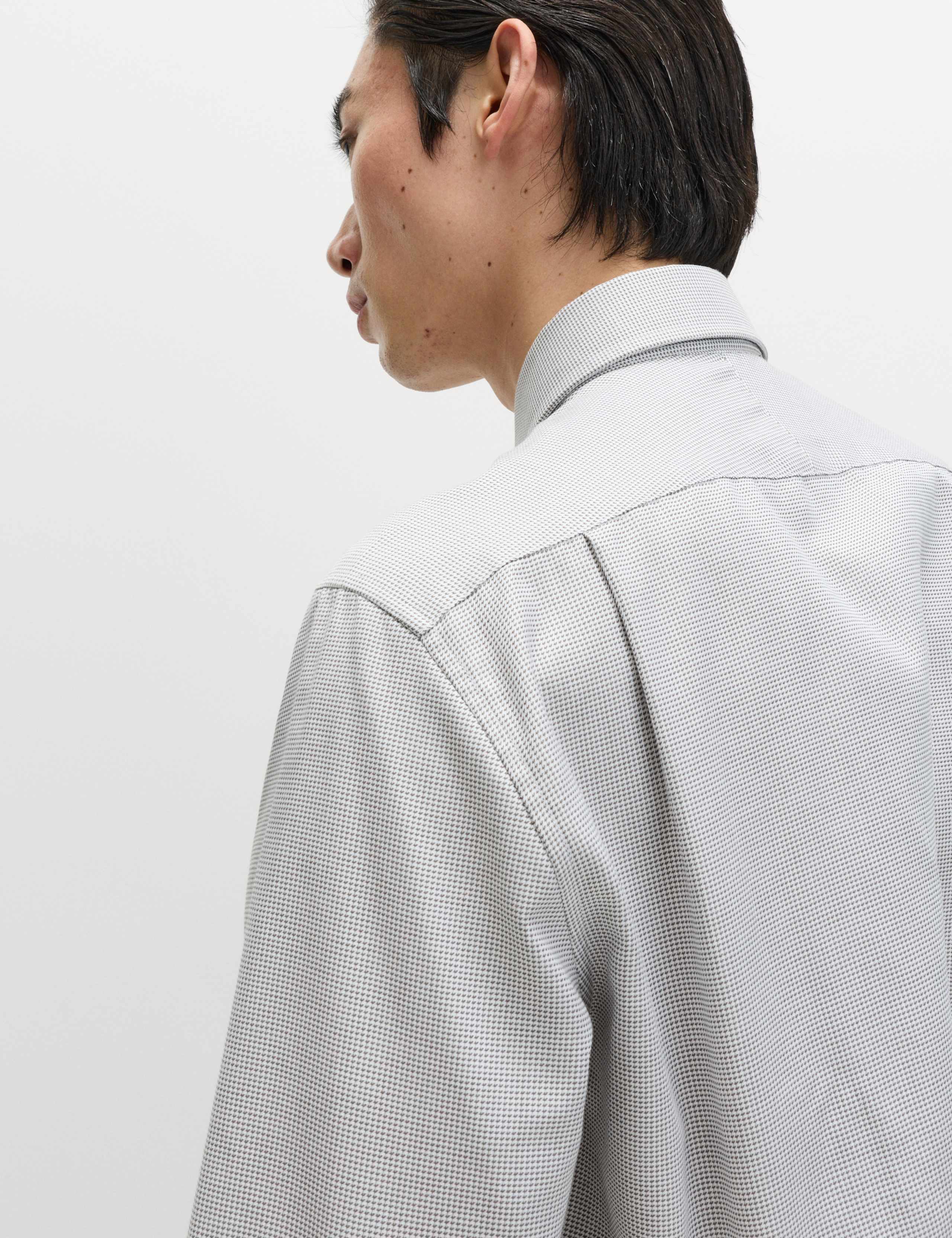 Regular Fit Pure Cotton Textured Luxury Shirt 3 of 6