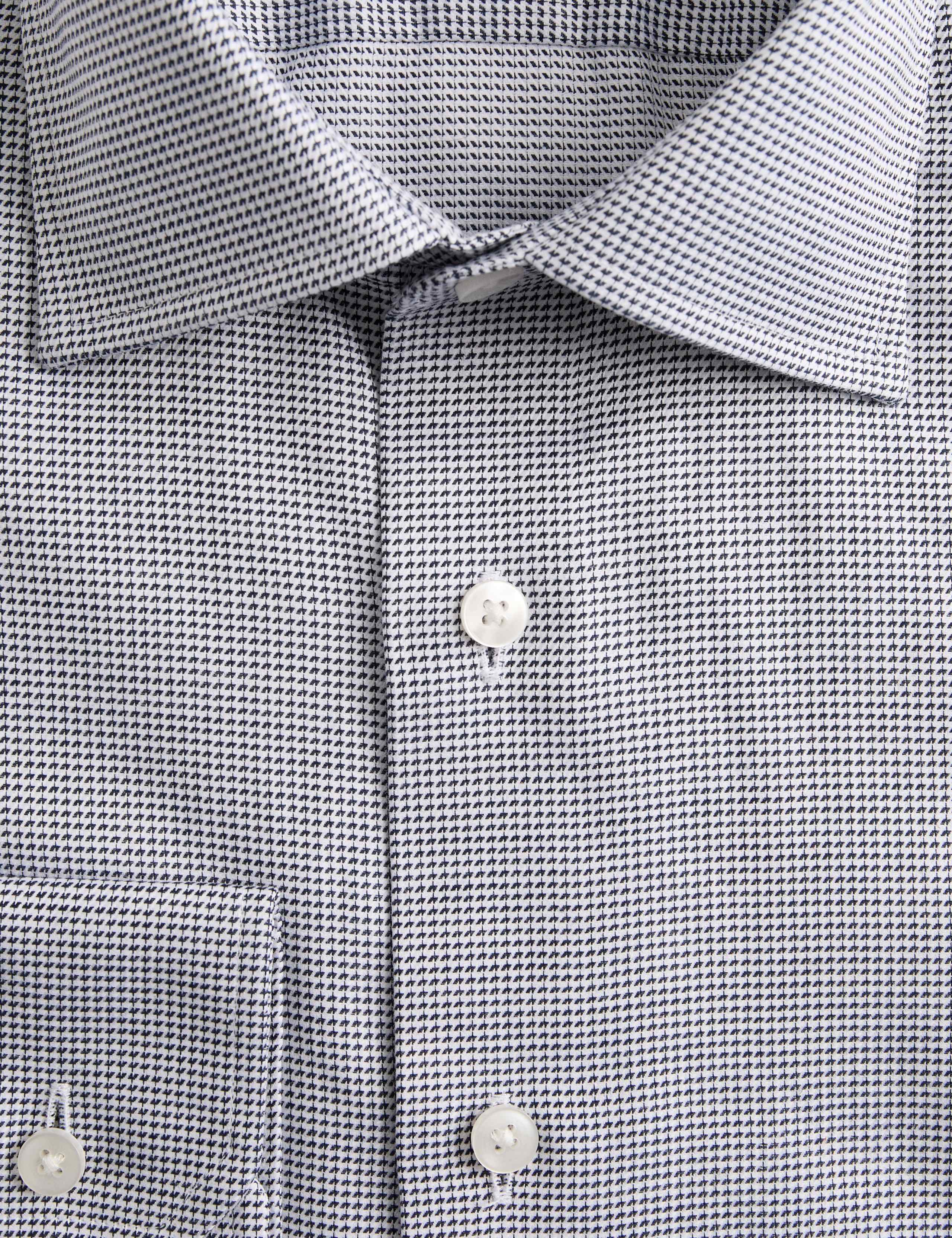 Luxury Cotton Easy Iron Slim Fit Textured Shirt 7 of 7