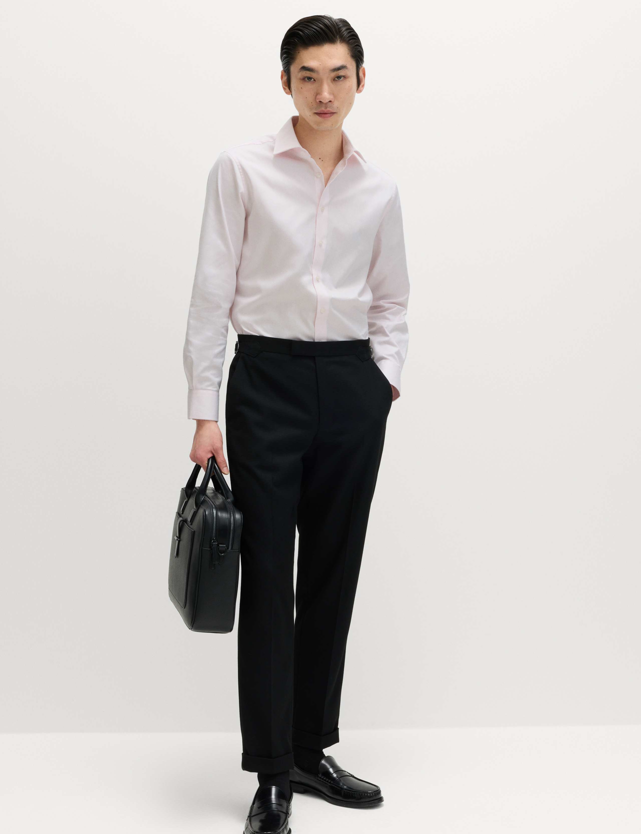 Slim Fit Luxury Pure Cotton Textured Shirt 6 of 7