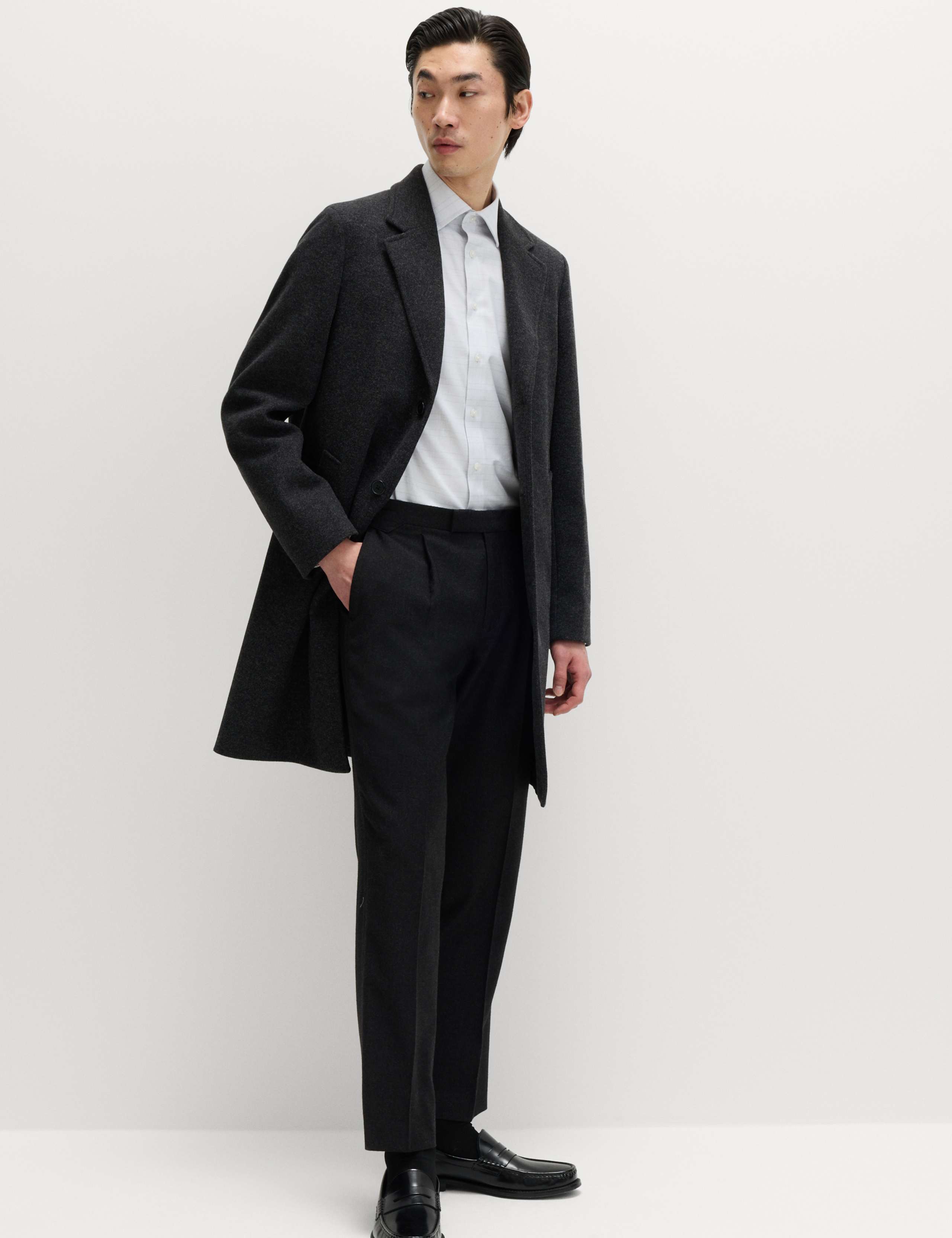 Regular Fit Luxury Pure Cotton Check Shirt 5 of 7