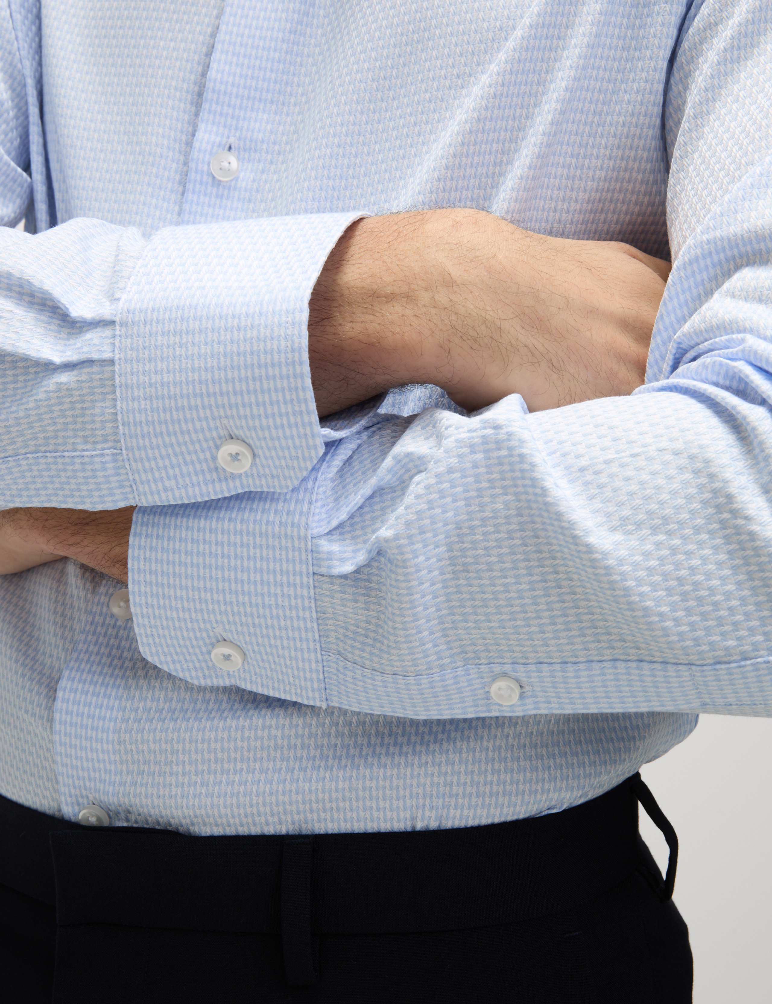 Regular Fit Luxury Pure Cotton Textured Shirt 6 of 6
