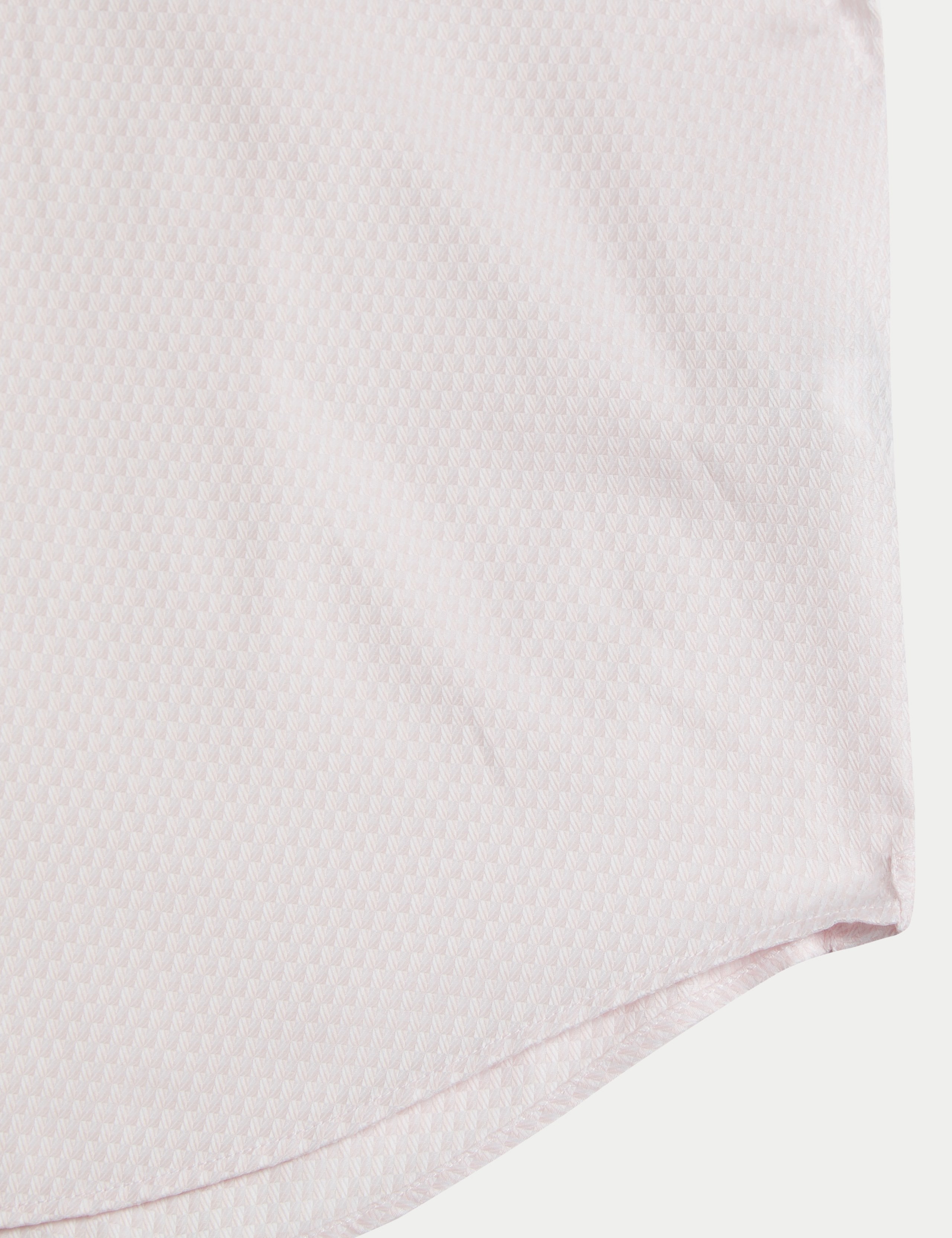 Slim Fit Luxury Pure Cotton Textured Shirt 3 of 6