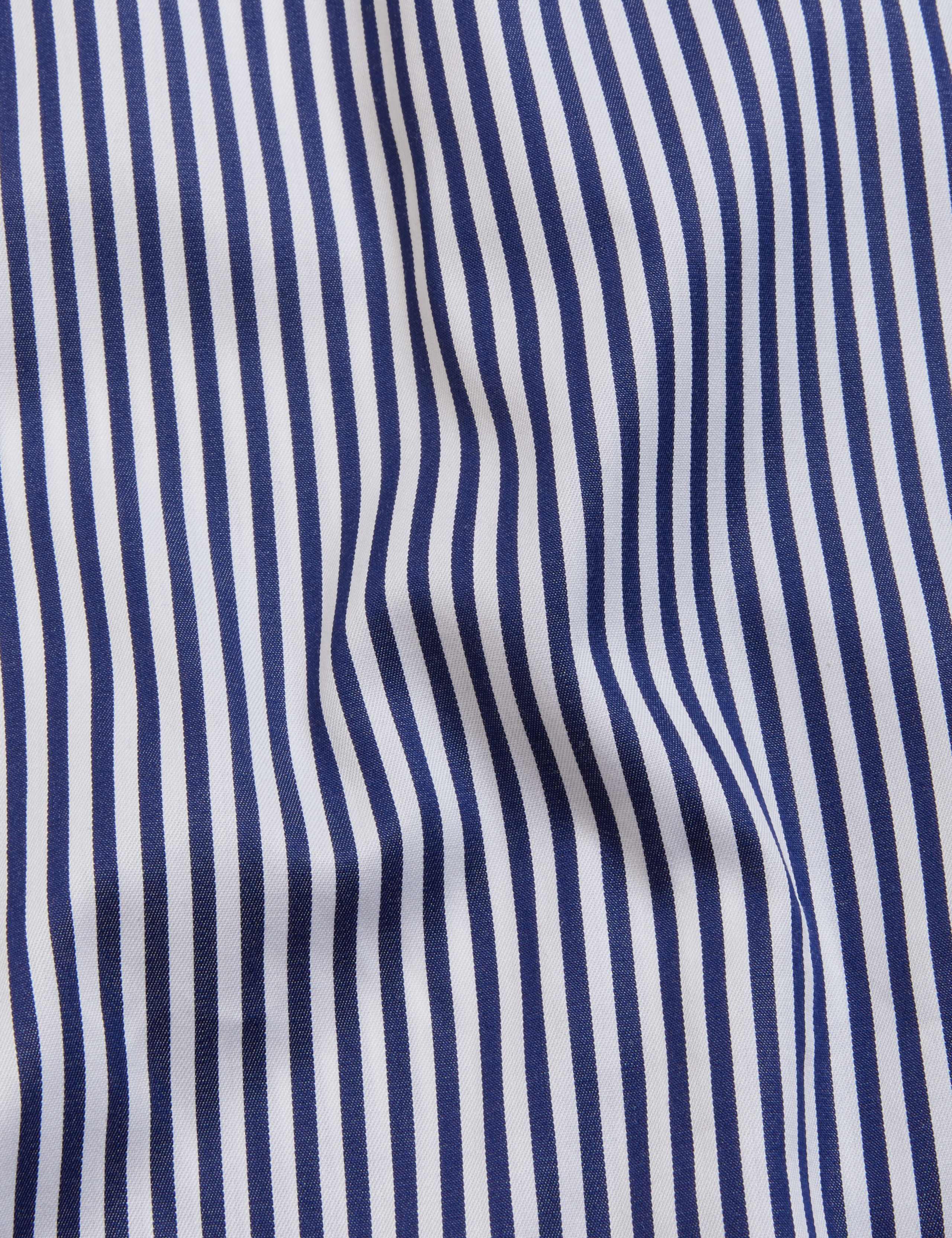 Slim Fit Pure Cotton Striped Shirt 7 of 10
