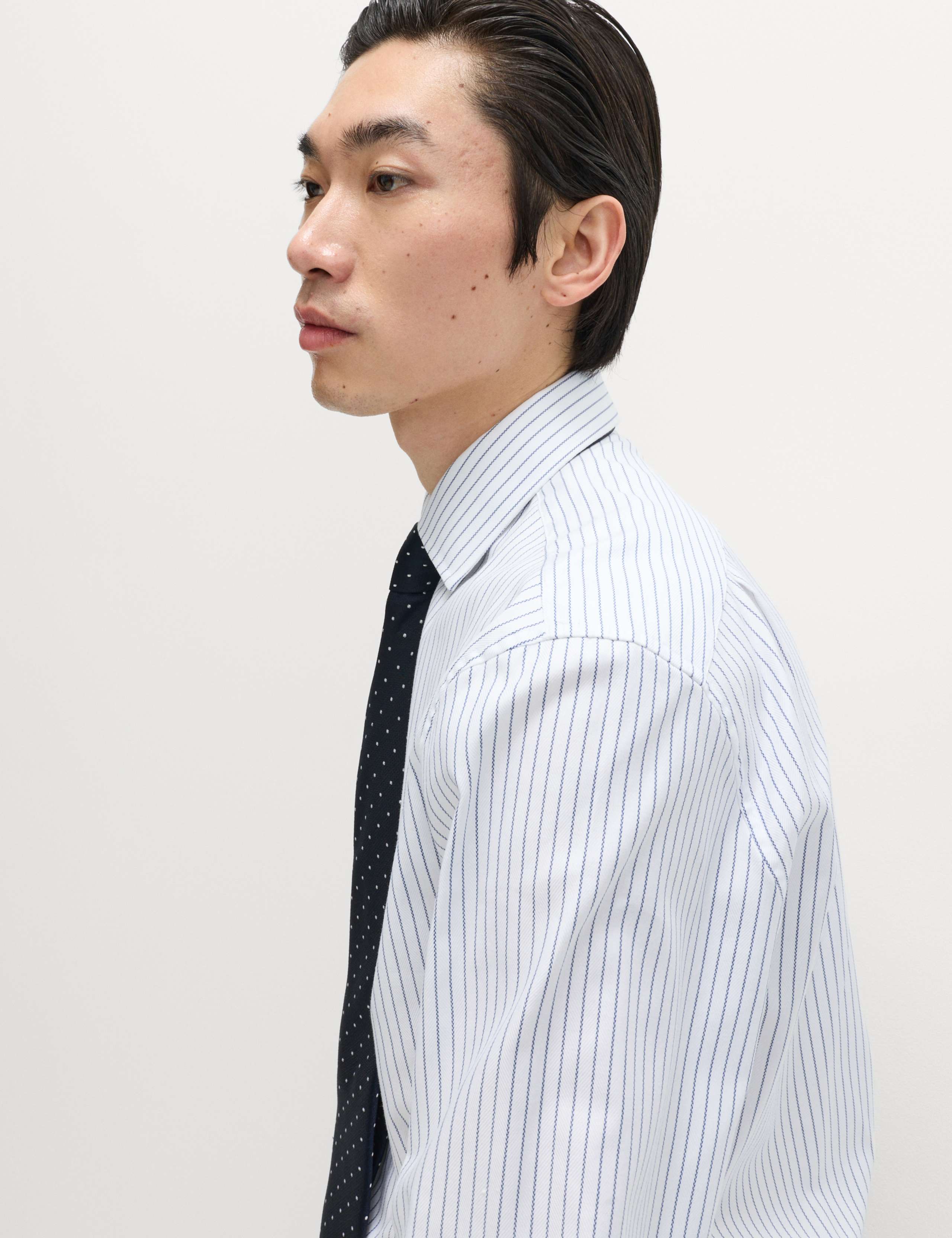 Regular Fit Luxury Pure Cotton Striped Shirt 3 of 7