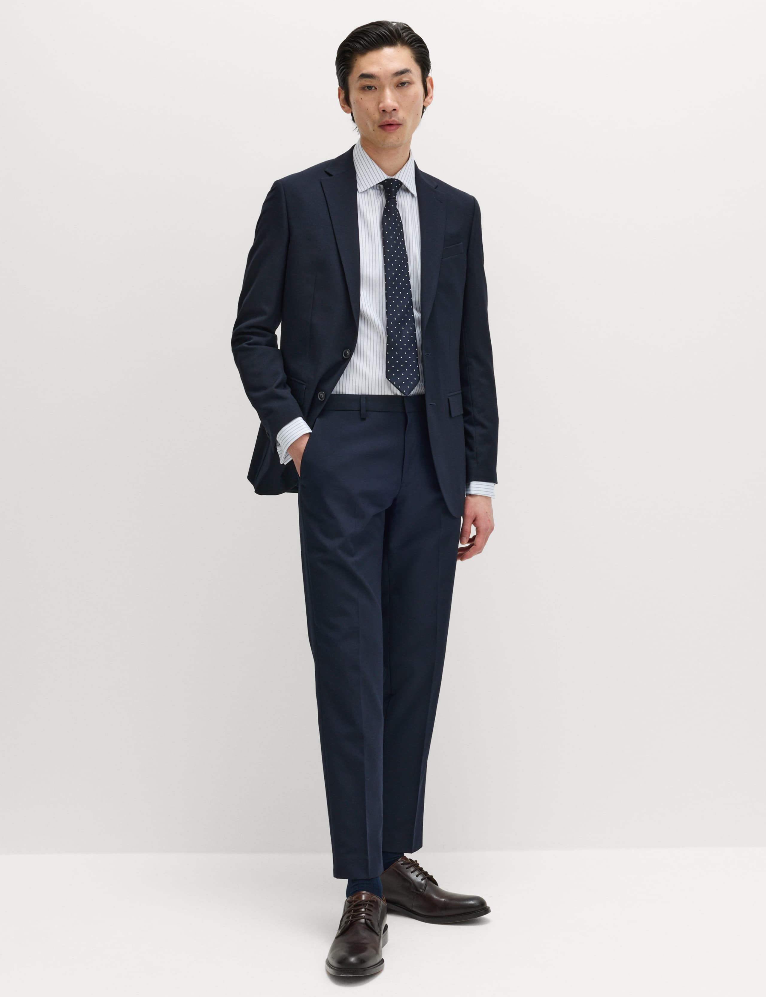 Regular Fit Luxury Pure Cotton Striped Shirt 6 of 7