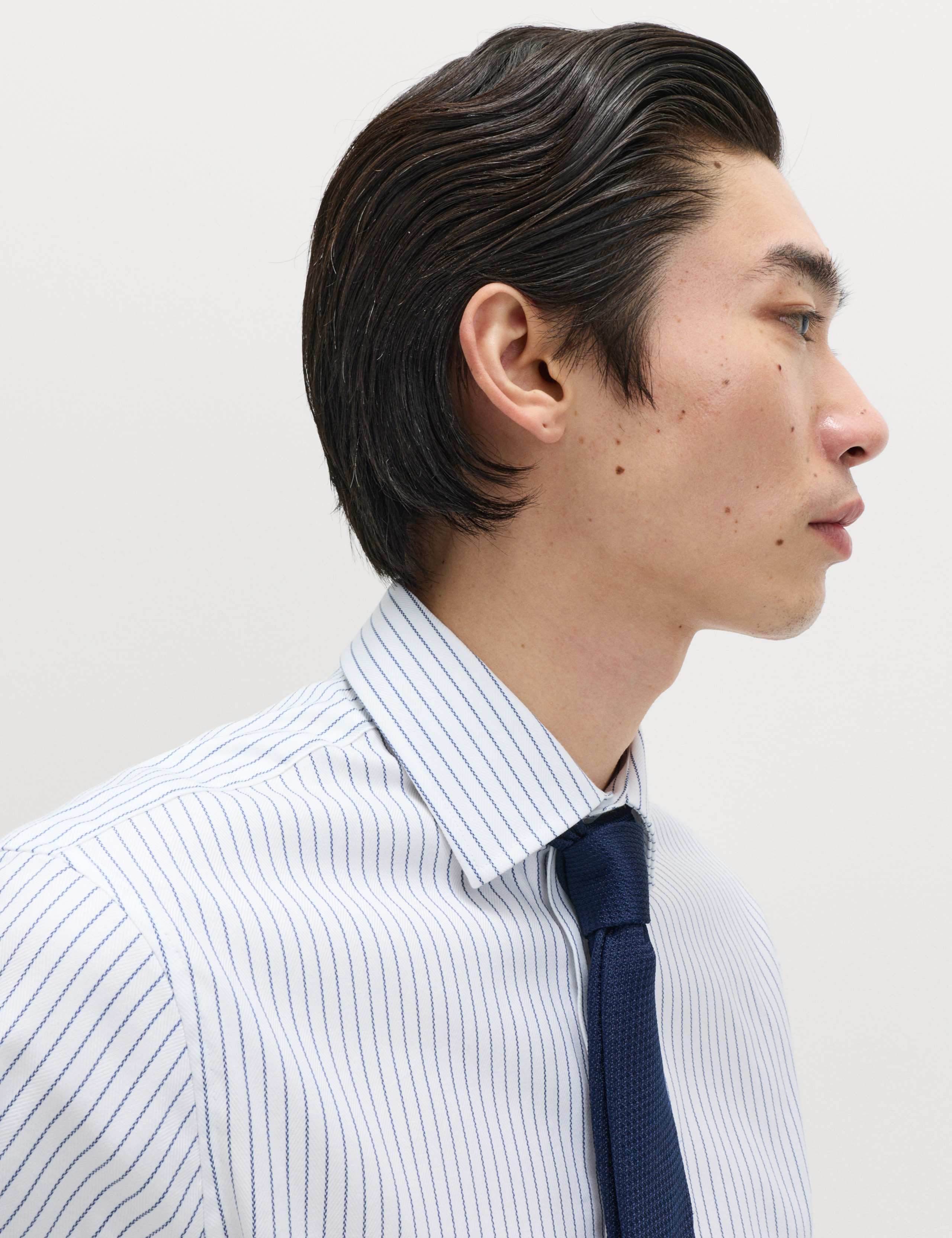 Slim Fit Pure Cotton Striped Luxury Shirt 4 of 7