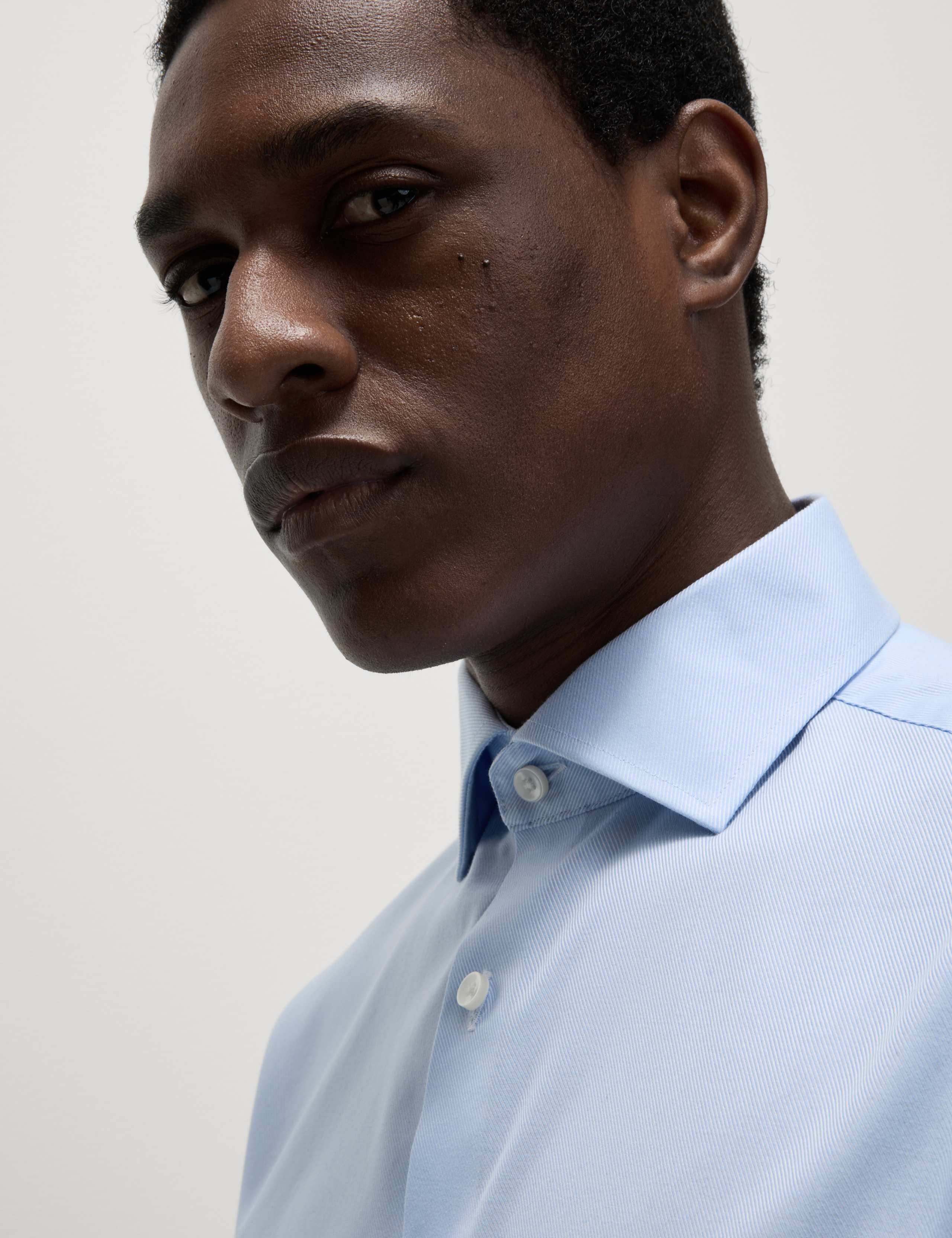 Regular Fit Luxury Cotton Double Cuff Twill Shirt 4 of 8