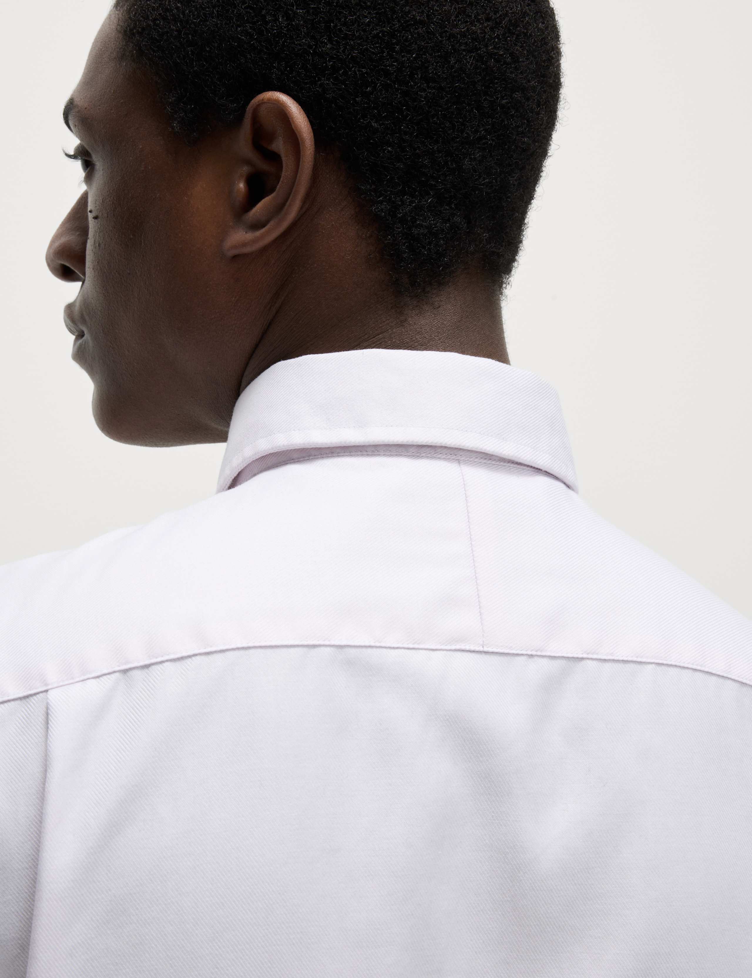 Regular Fit Luxury Cotton Double Cuff Twill Shirt 6 of 8