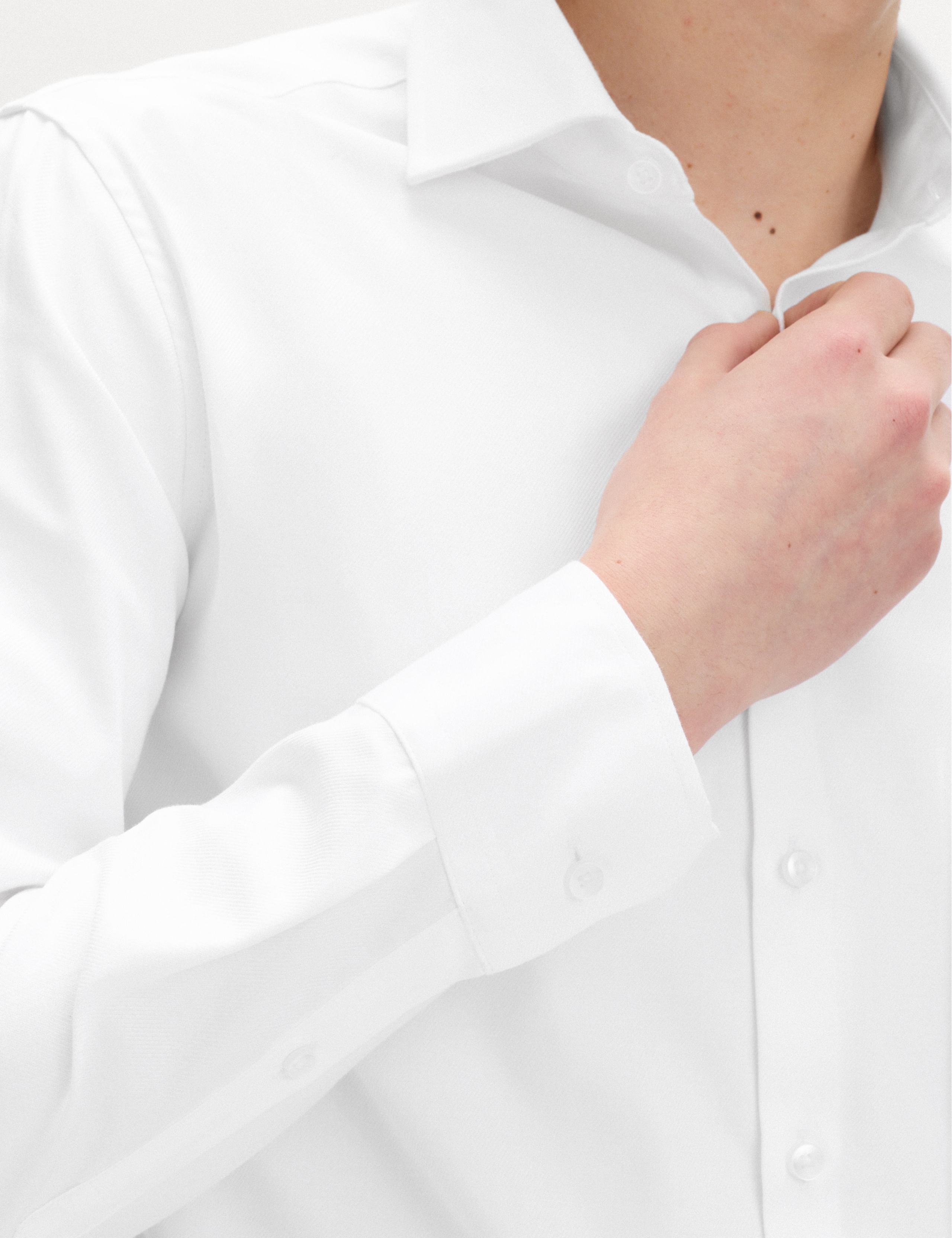 Extra Slim Fit Luxury Cotton Twill Shirt 3 of 8