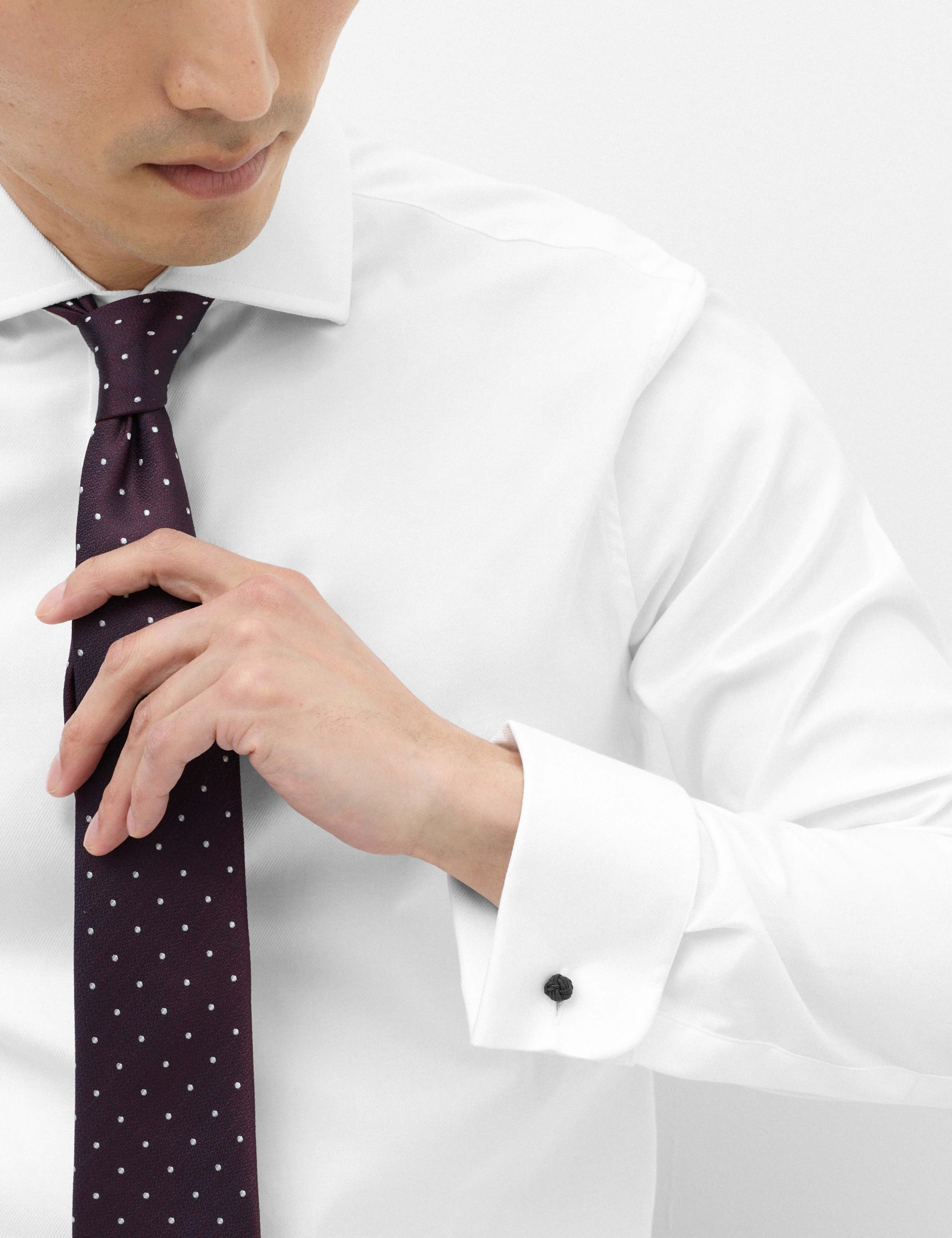 Extra Slim Fit Luxury Cotton Twill Shirt 5 of 8