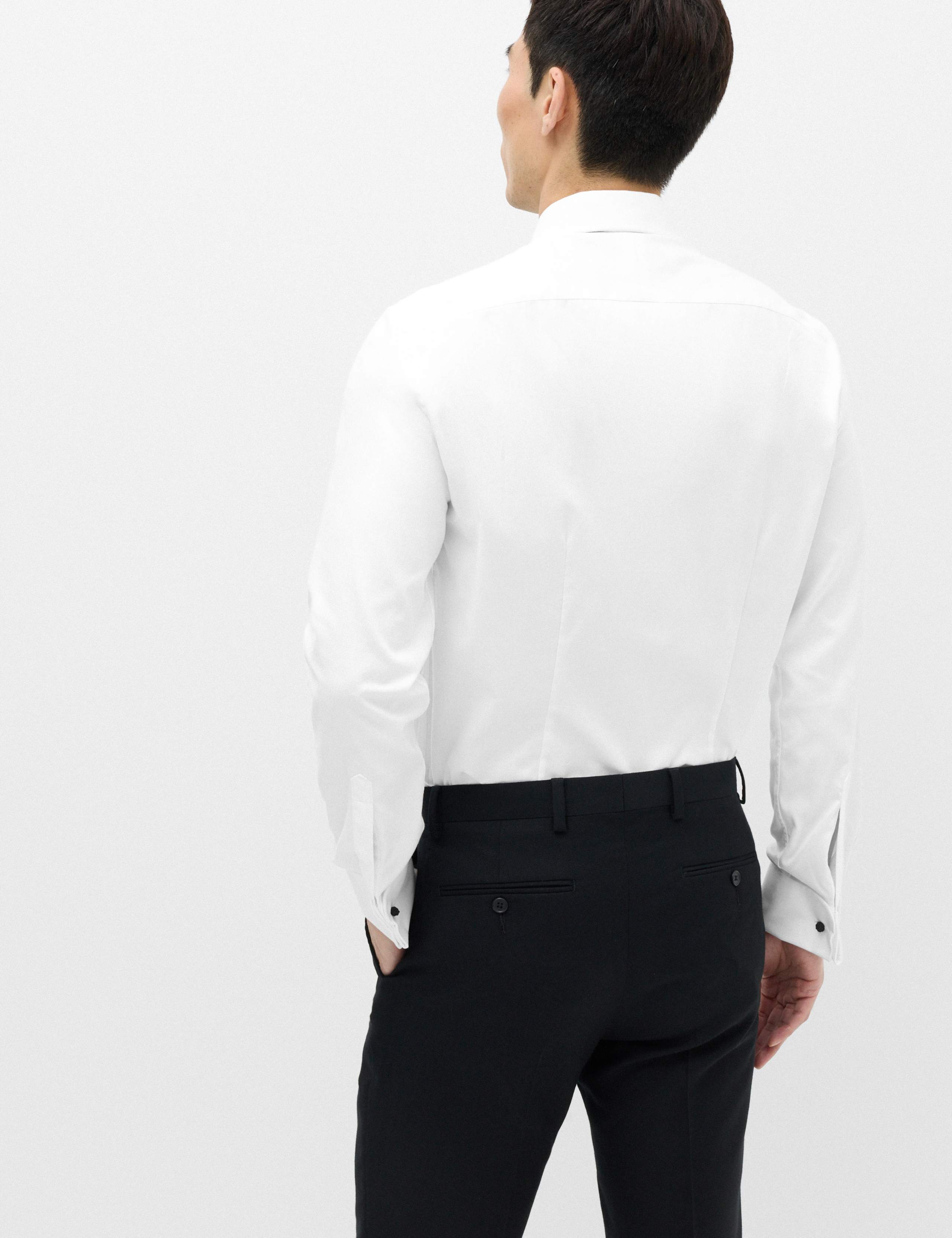 Extra Slim Fit Luxury Cotton Twill Shirt 6 of 8