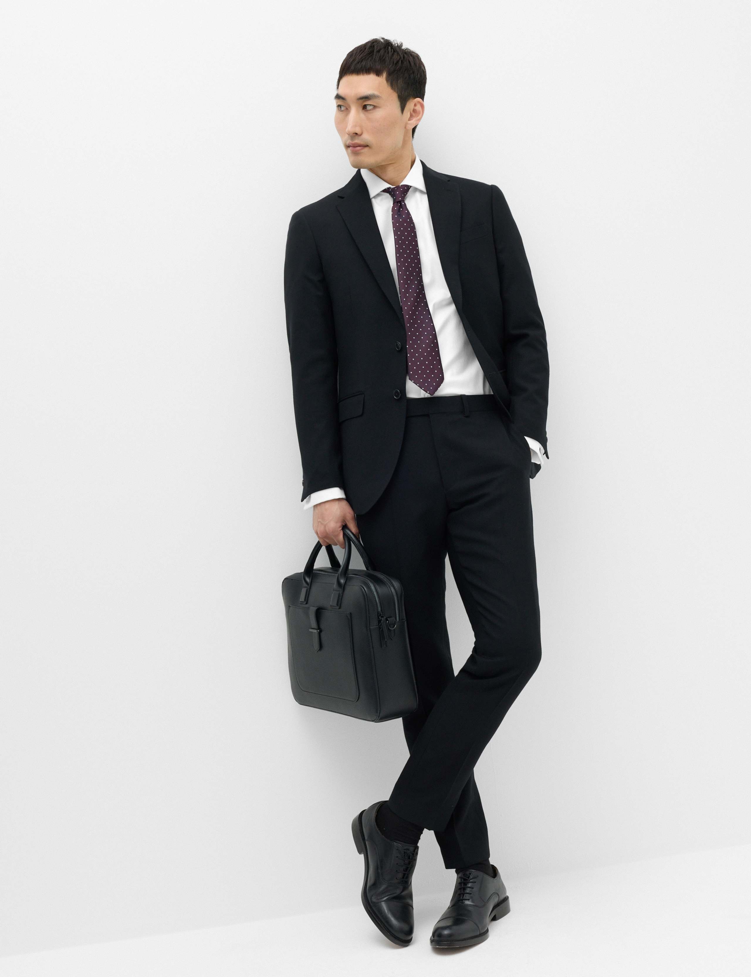 Extra Slim Fit Luxury Cotton Twill Shirt 7 of 8