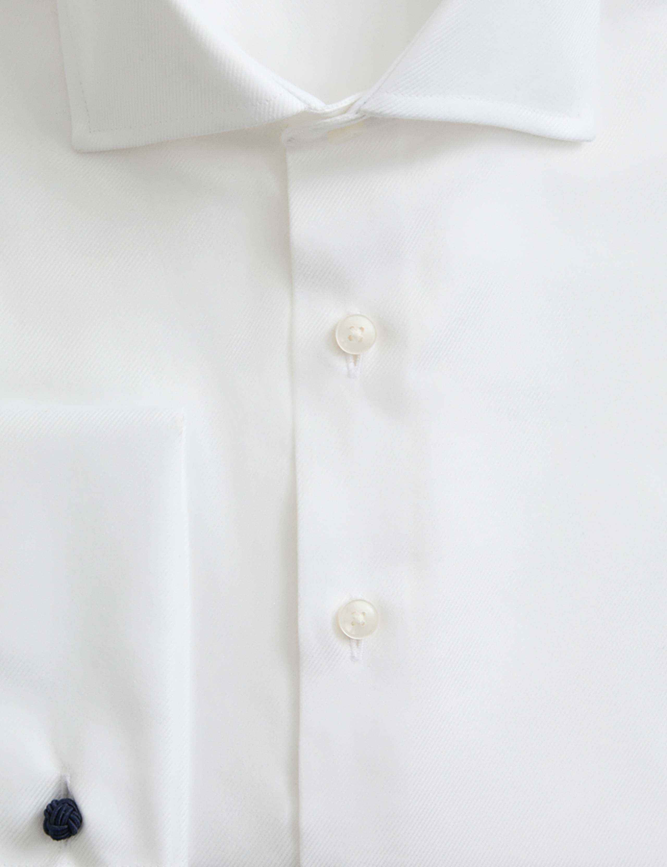Slim Fit Pure Cotton Textured Shirt 2 of 2