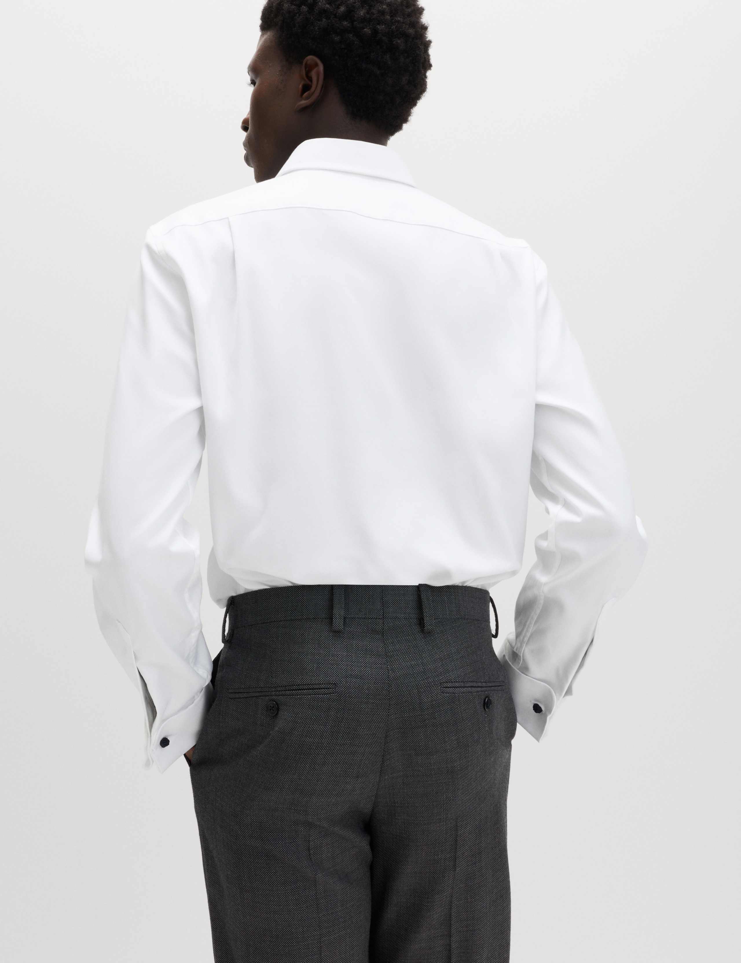 Regular Fit Easy Iron Luxury Cotton Shirt 4 of 5