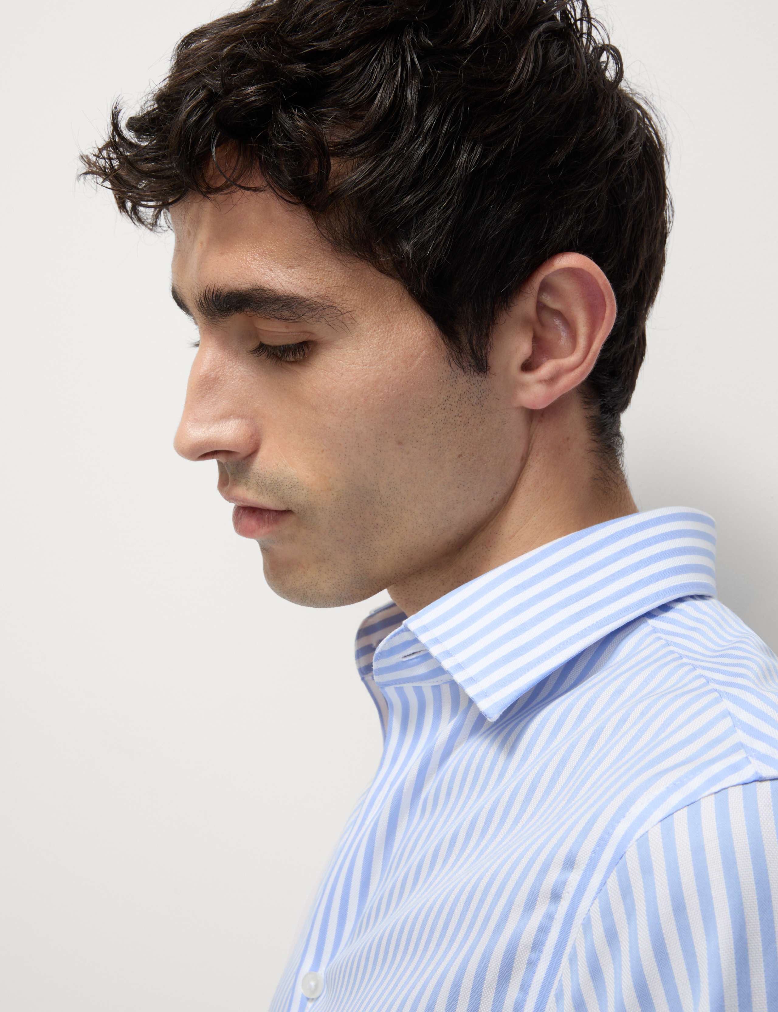 Regular Fit Luxury Cotton Striped Shirt 4 of 8